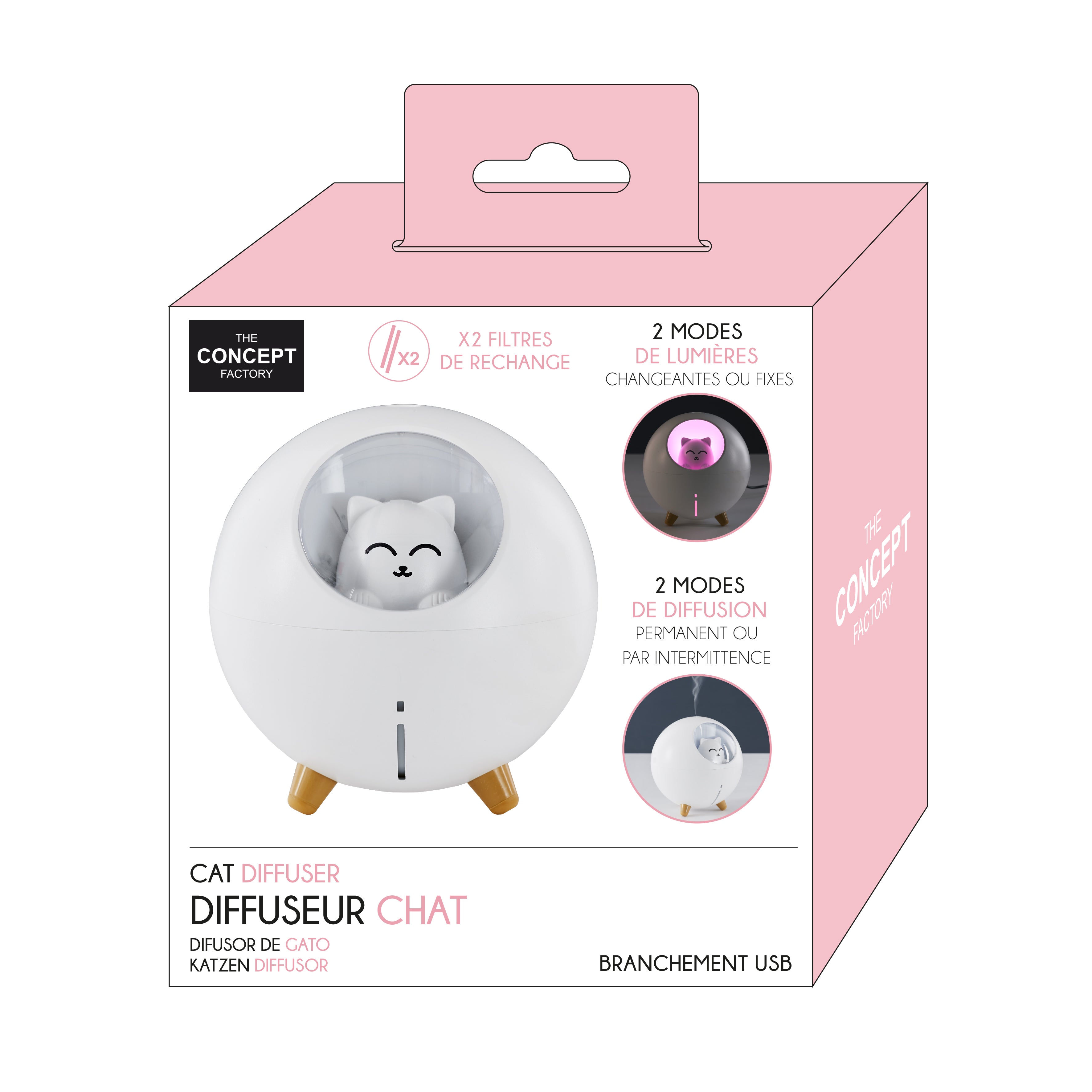 DIFFUSEUR PARFUM AMBIANCE CHAT KAWAII