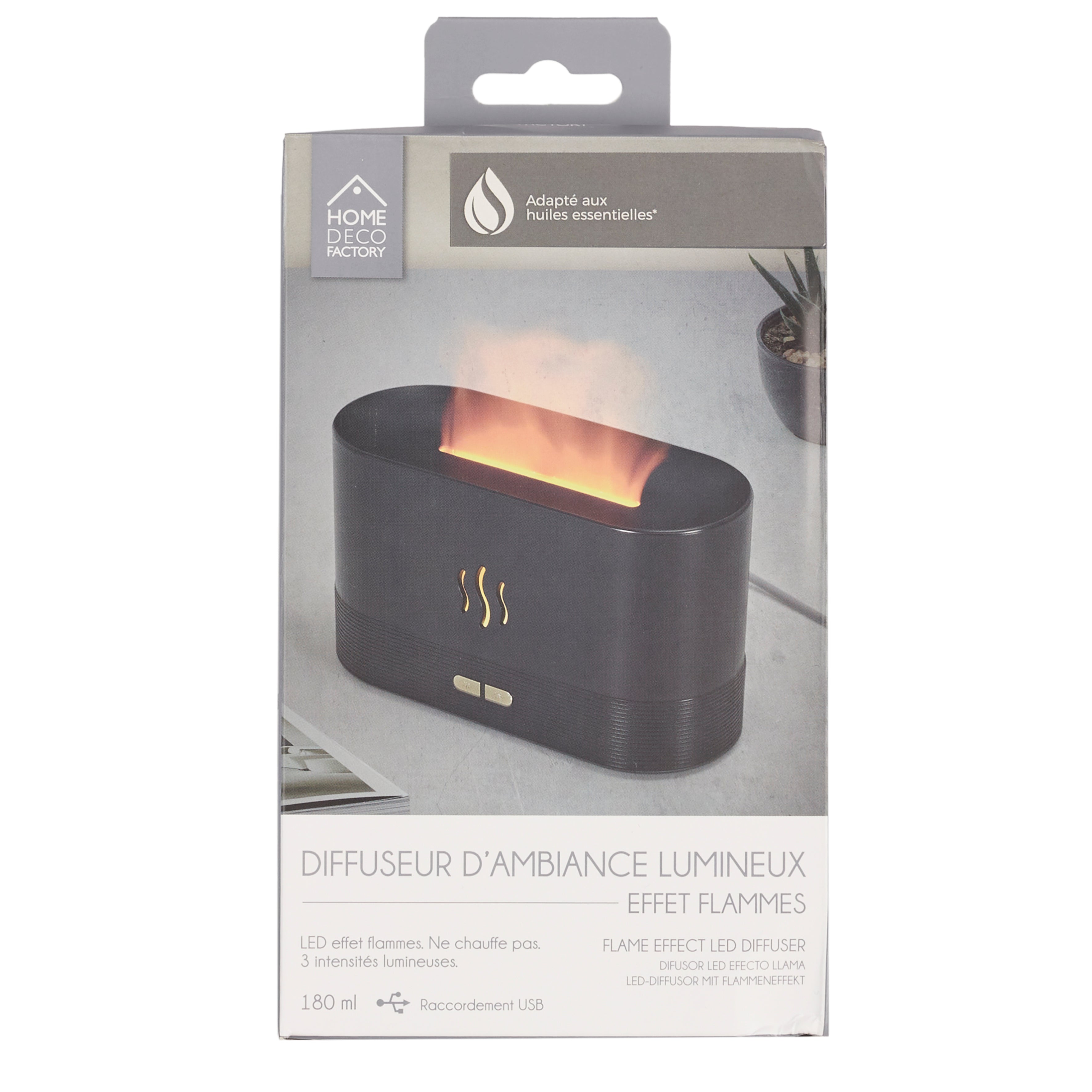 DIFFUSEUR LED EFFET FLAMME
