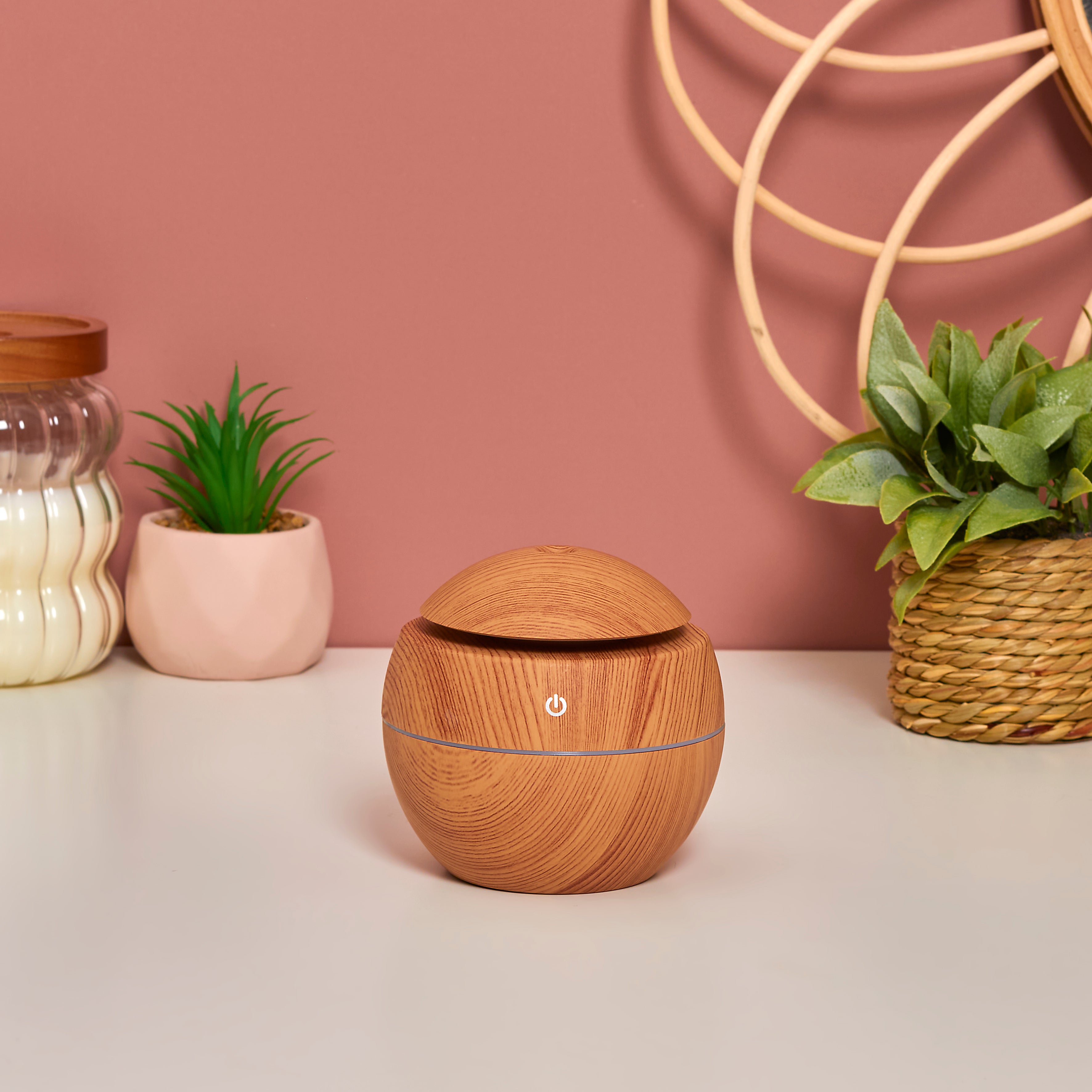 DIFFUSEUR SPHERE EFFET BOIS