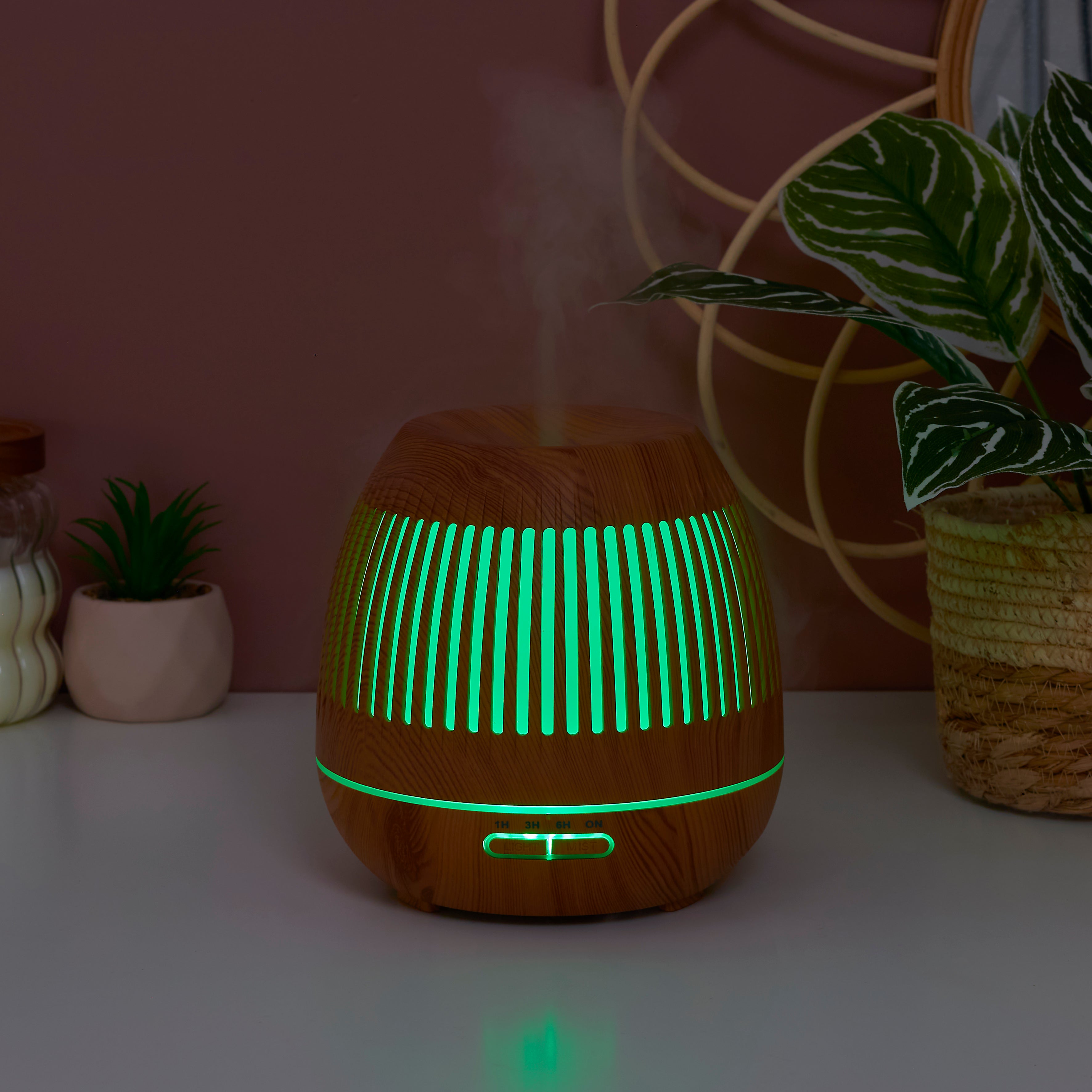 DIFFUSEUR HUILES ESSENTIELLES LED LANTERNE