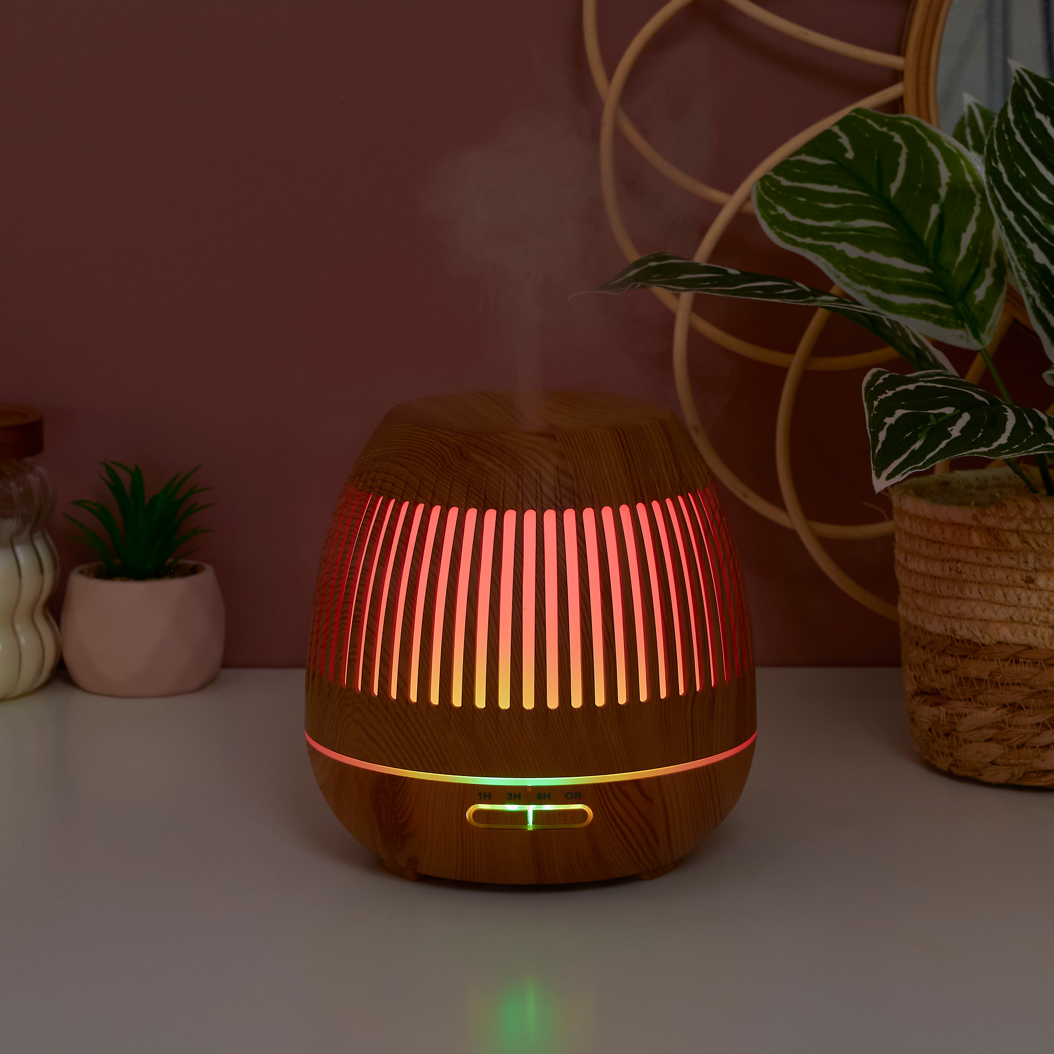 DIFFUSEUR HUILES ESSENTIELLES LED LANTERNE