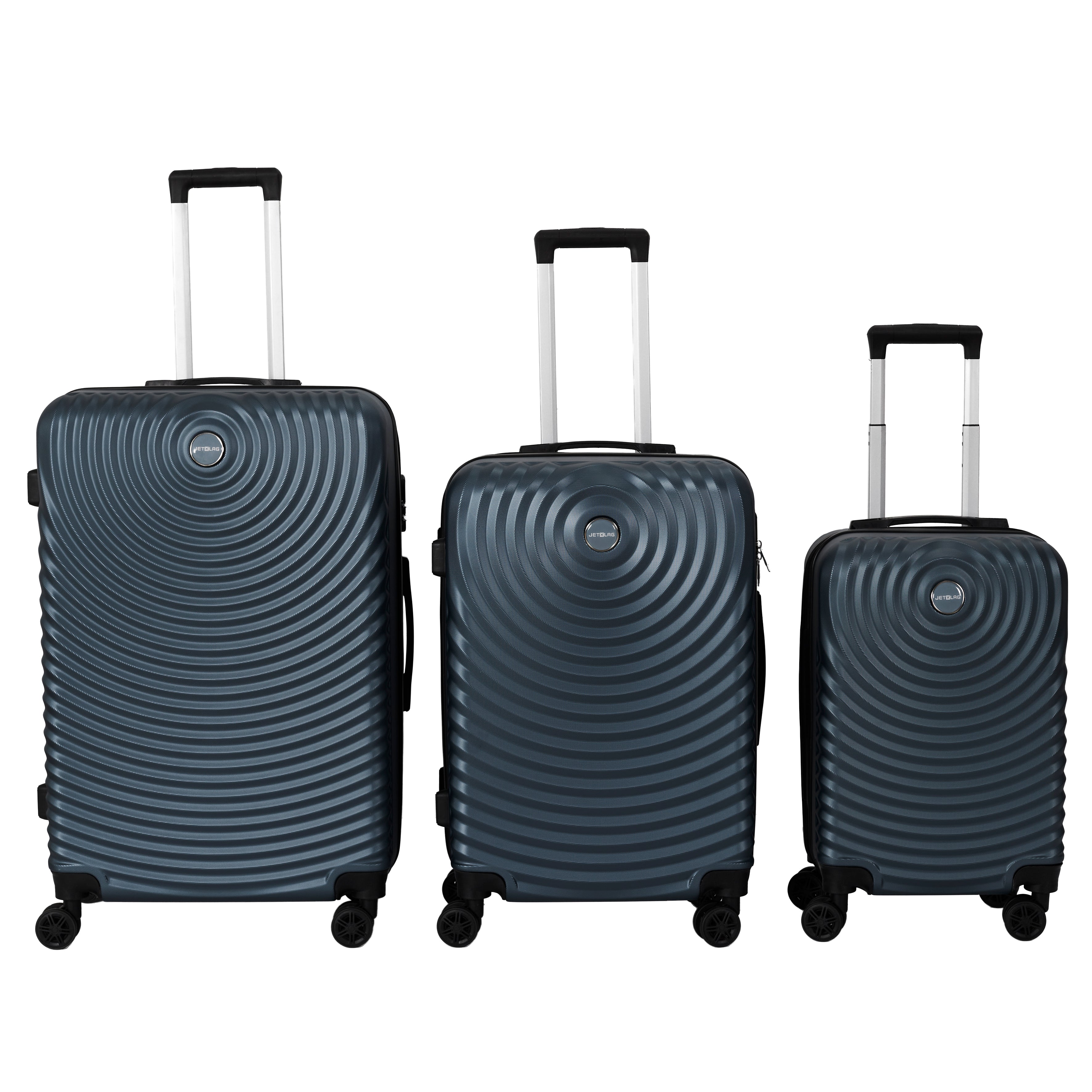 VALISE BARCELONE BLEU X3 39L 68L 95L