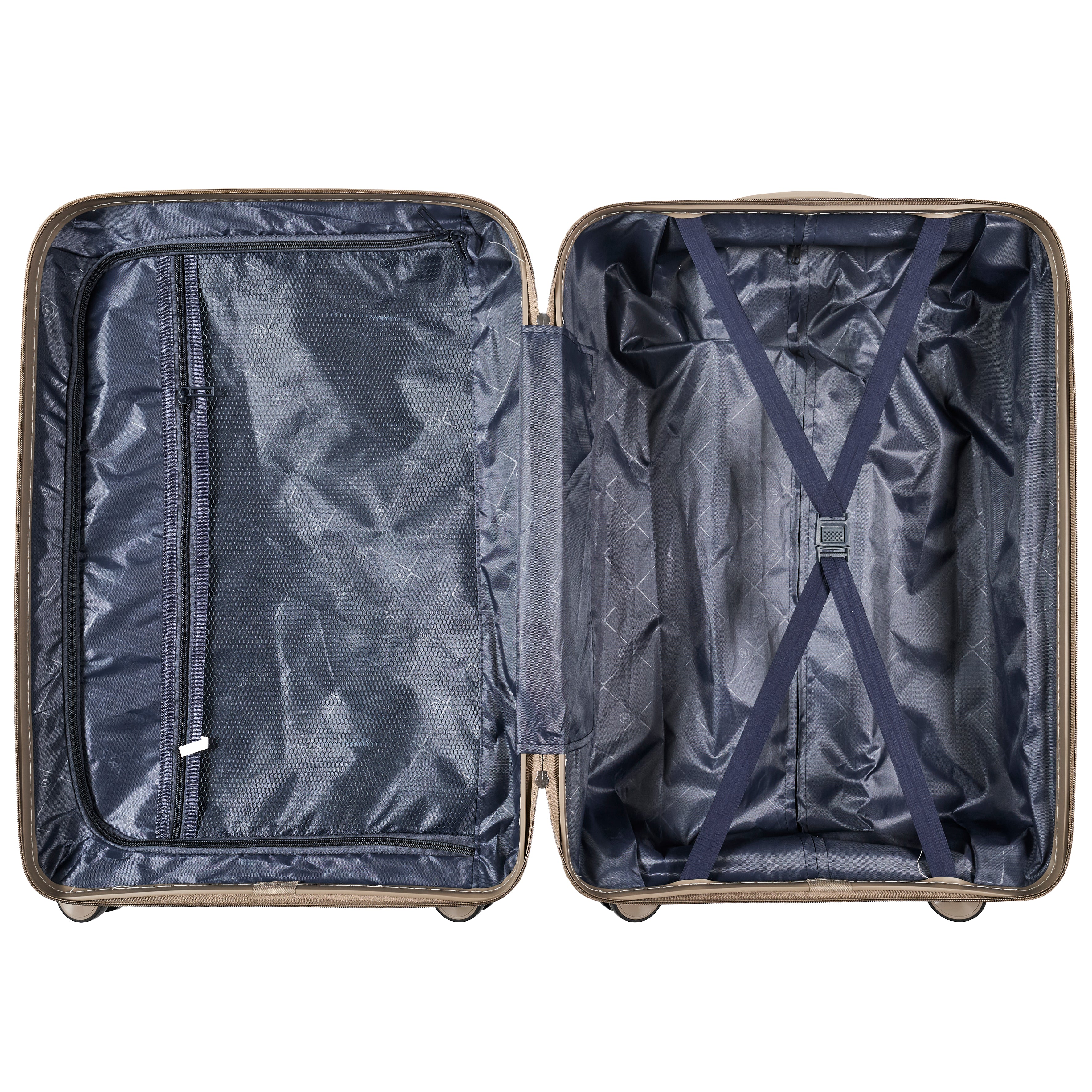 VALISE MADRID TAUPE X3 38L 71L 107L