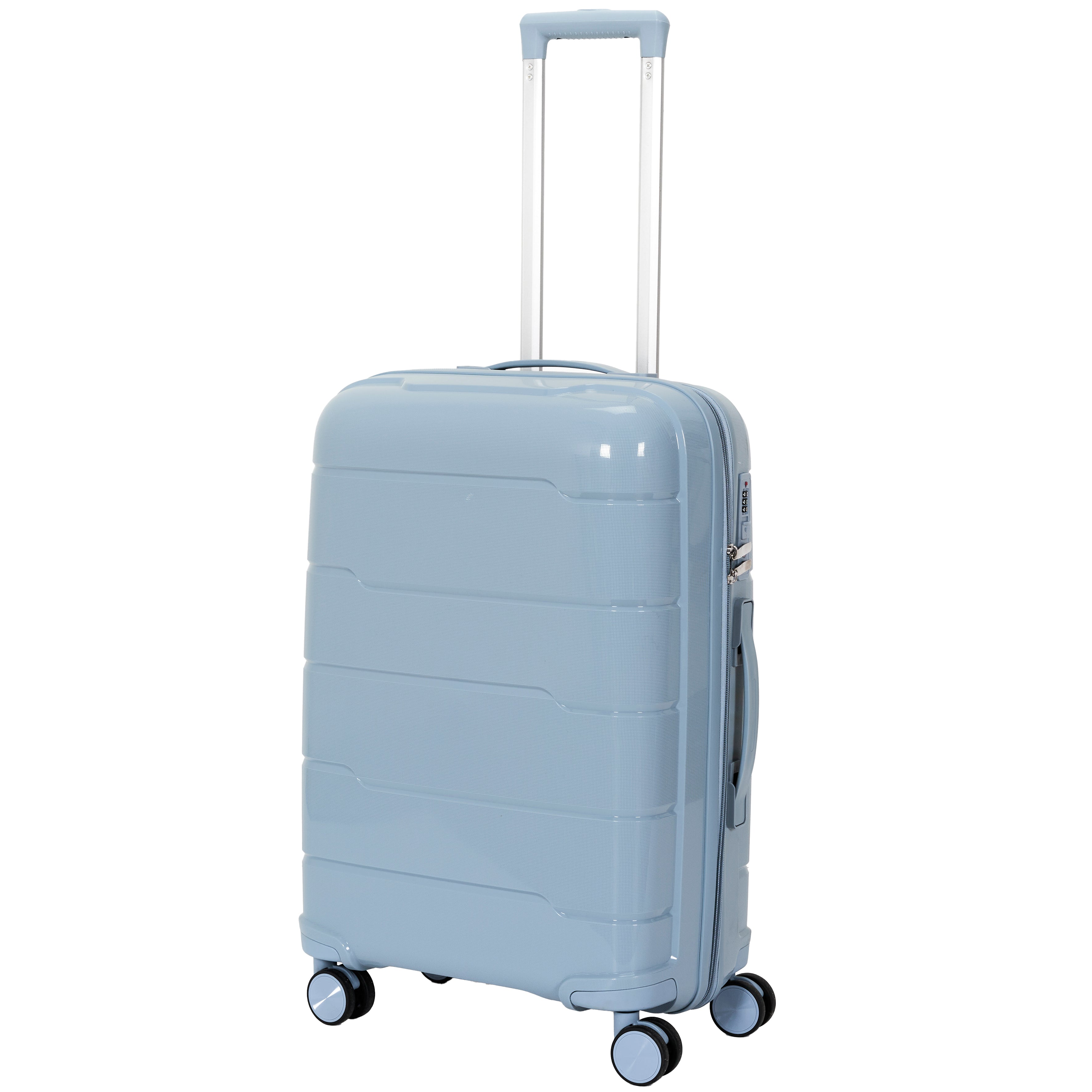 VALISE MADRID BLEU GRIS X3 38L 71L 107L