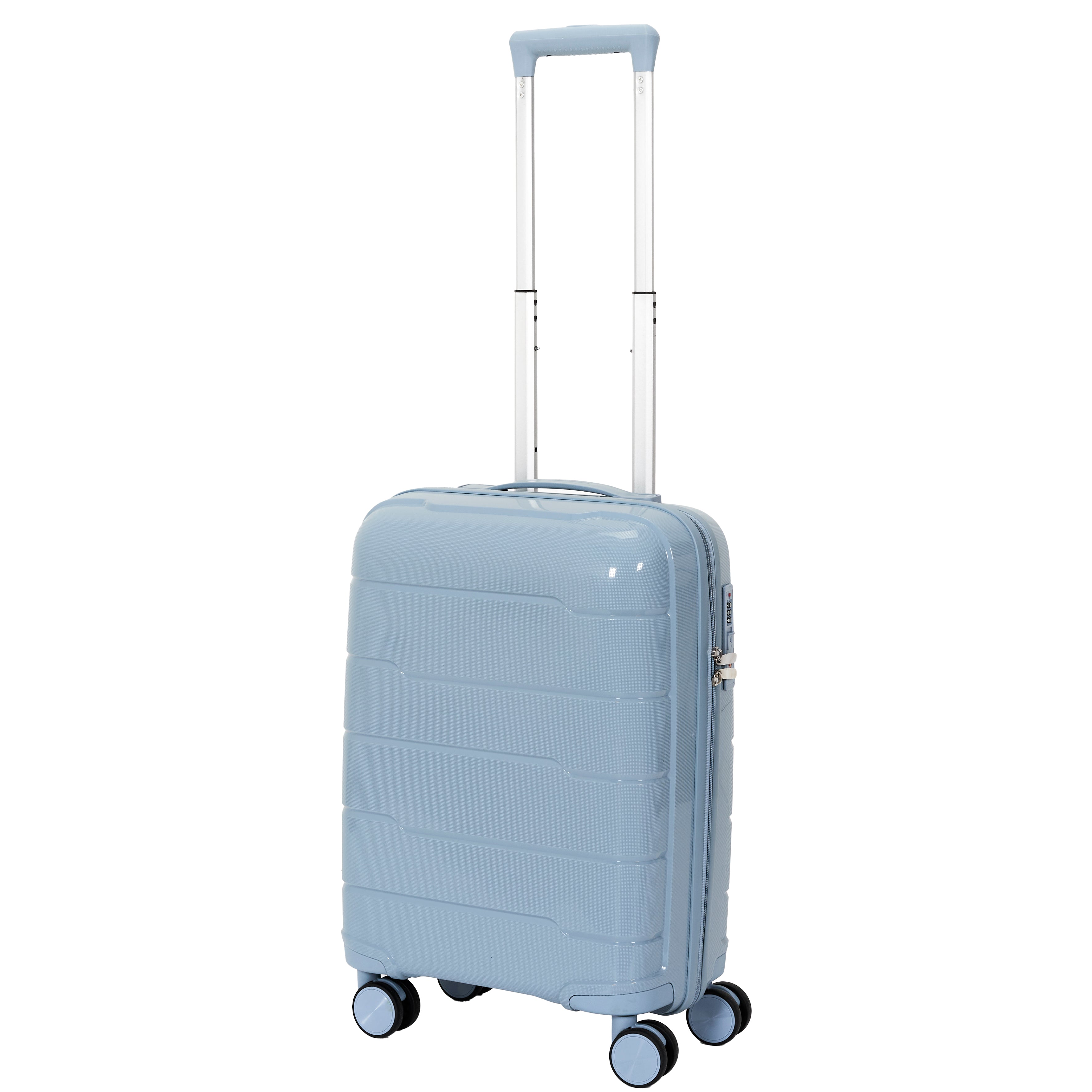 VALISE MADRID BLEU GRIS X3 38L 71L 107L