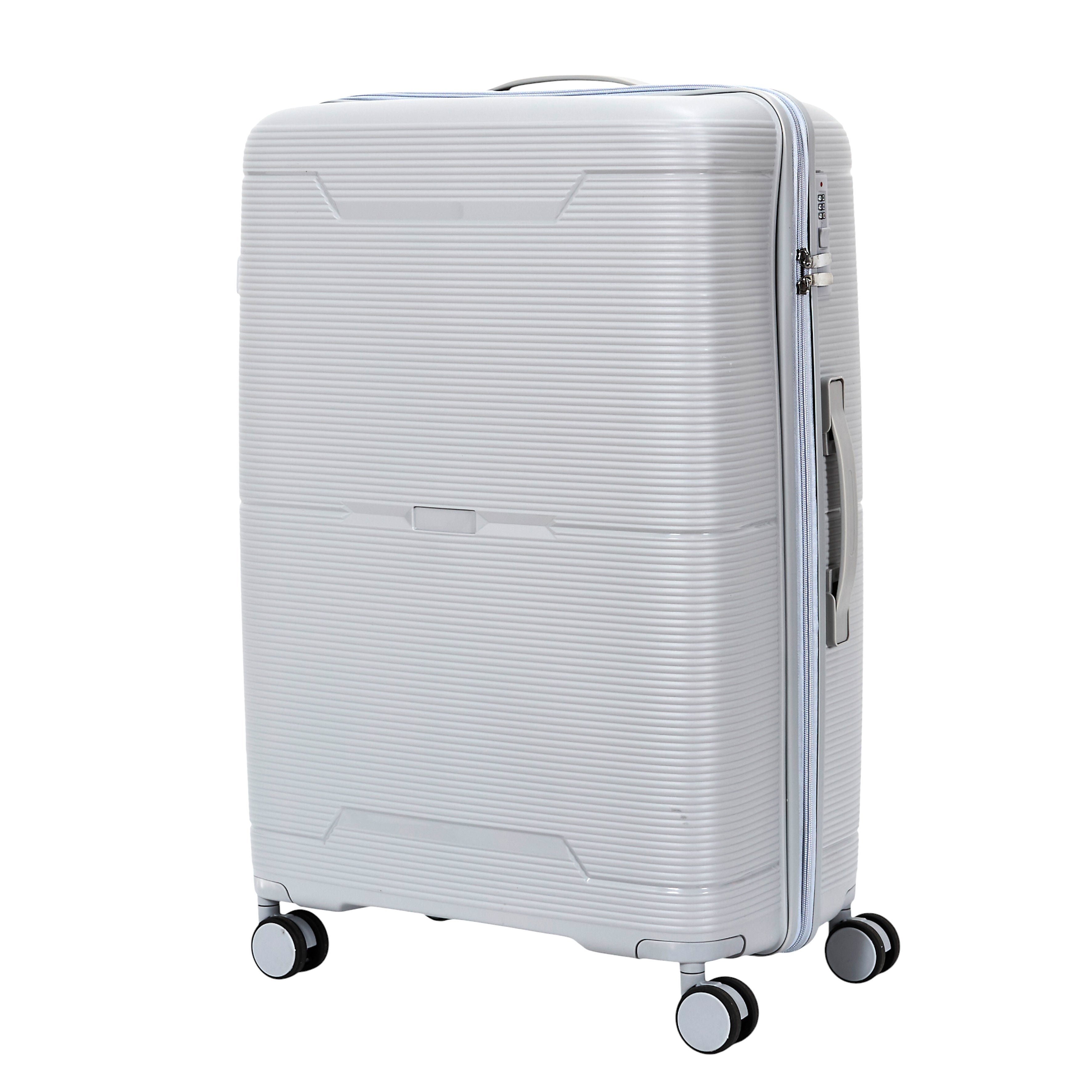 SET 3 VALISES GRISE OUVERTURE FRONTALE SYDNEY