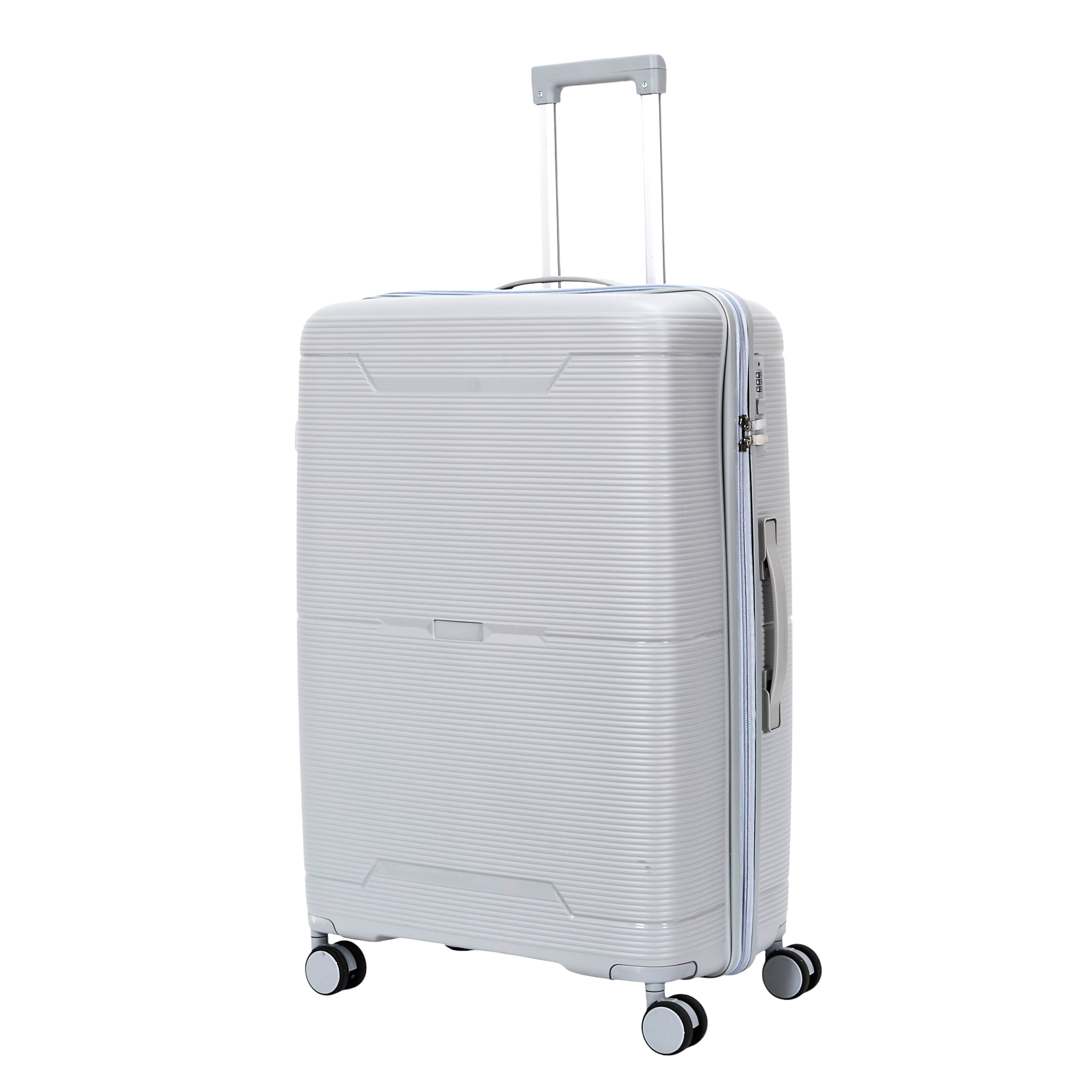 SET 3 VALISES GRISE OUVERTURE FRONTALE SYDNEY