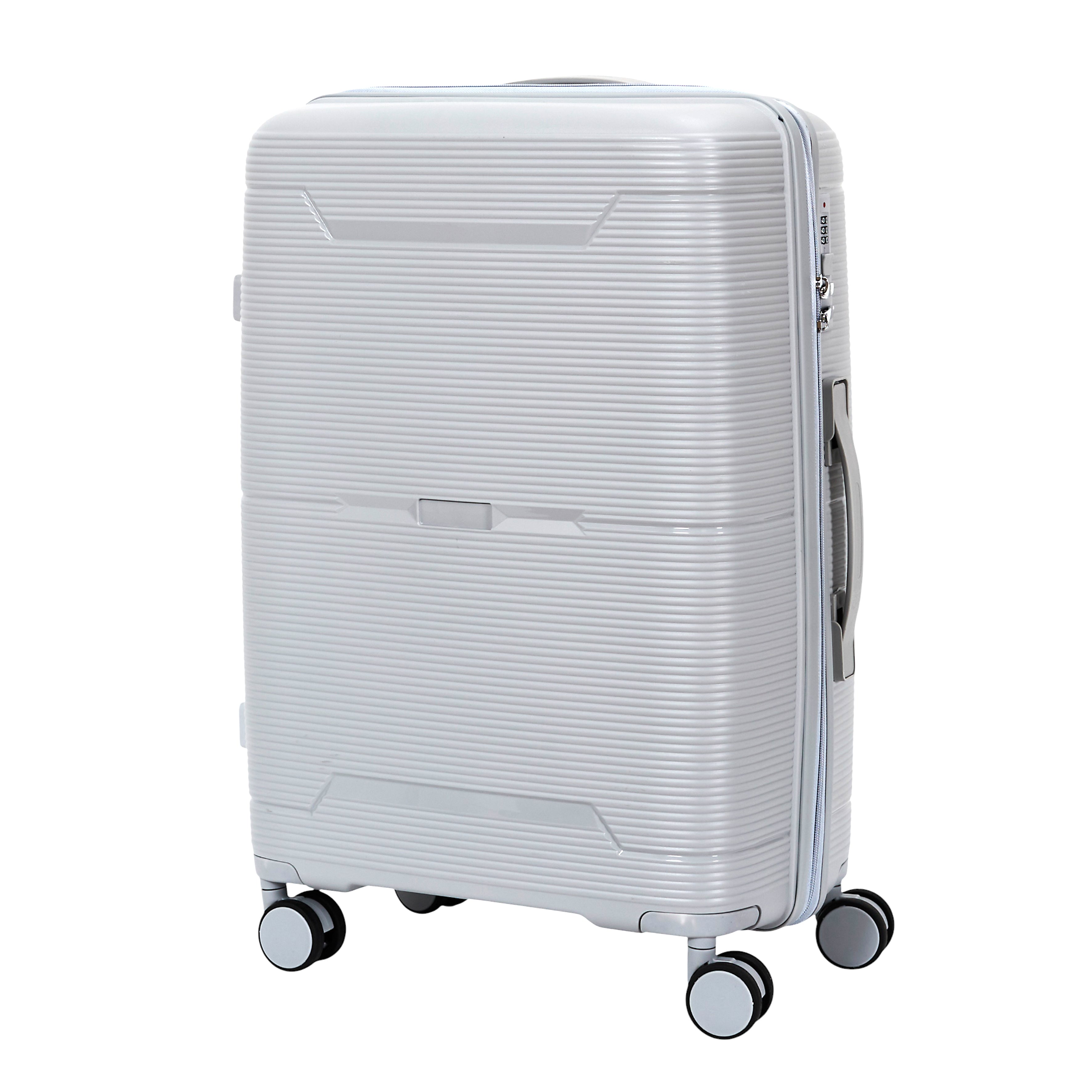 SET 3 VALISES GRISE OUVERTURE FRONTALE SYDNEY