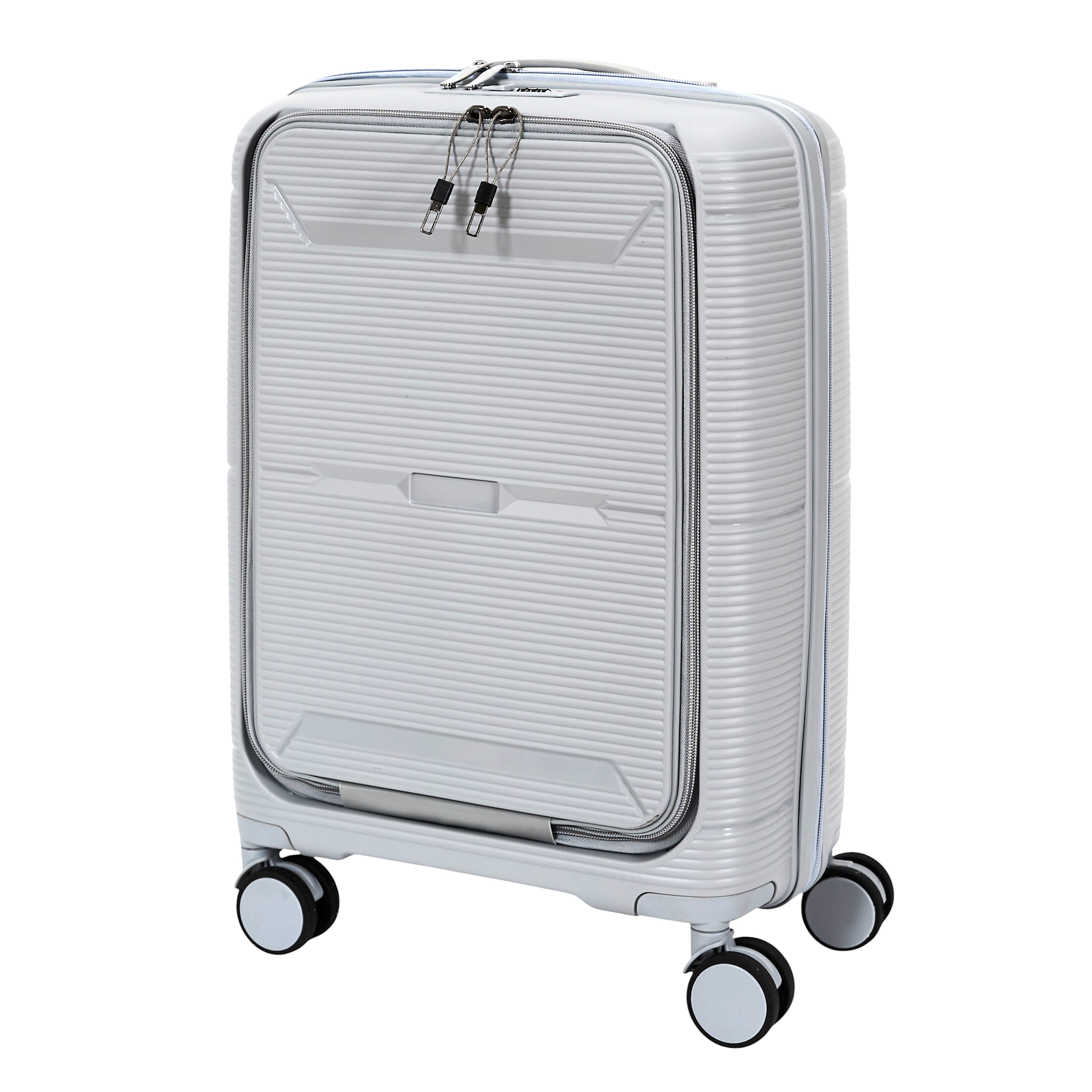 SET 3 VALISES GRISE OUVERTURE FRONTALE SYDNEY