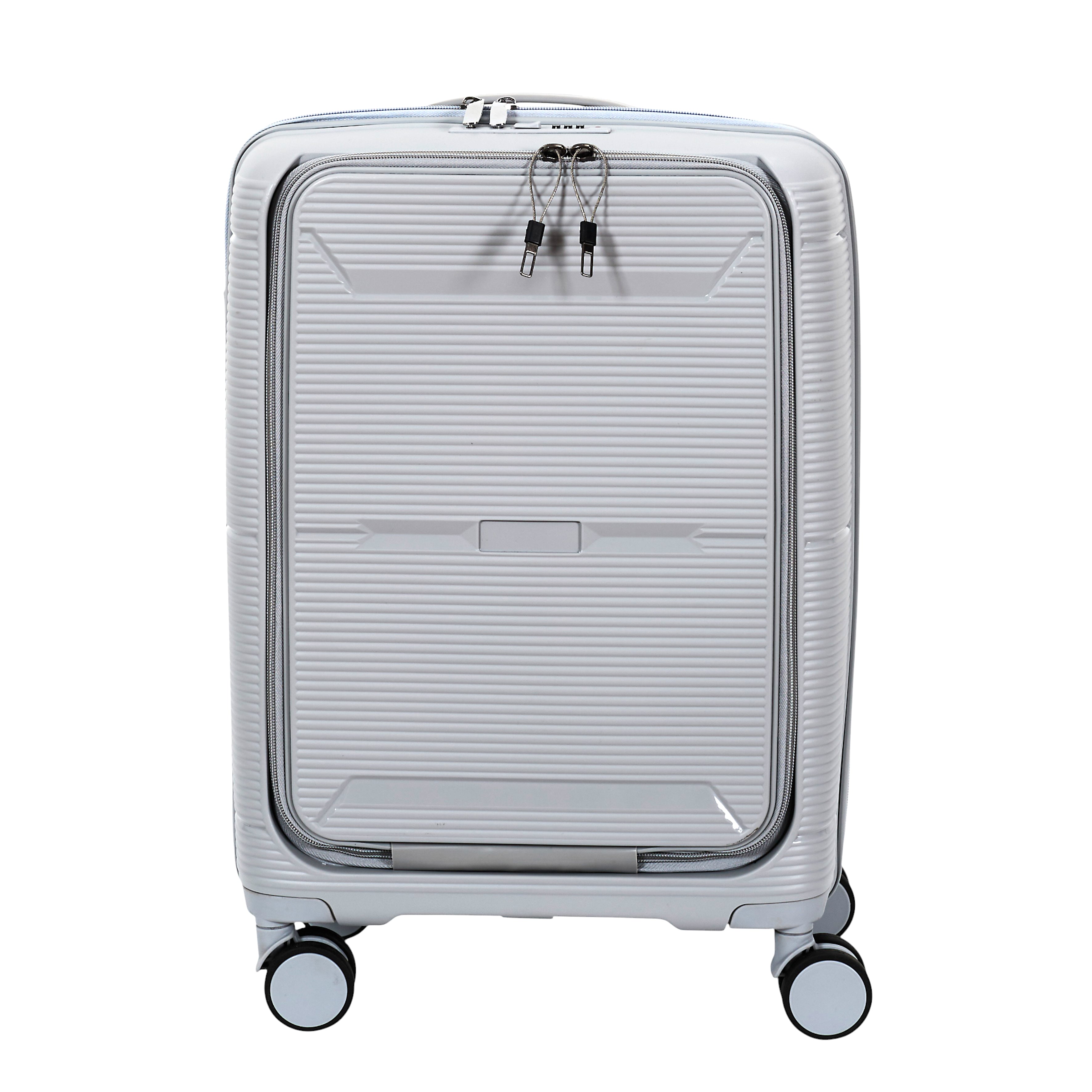 SET 3 VALISES GRISE OUVERTURE FRONTALE SYDNEY