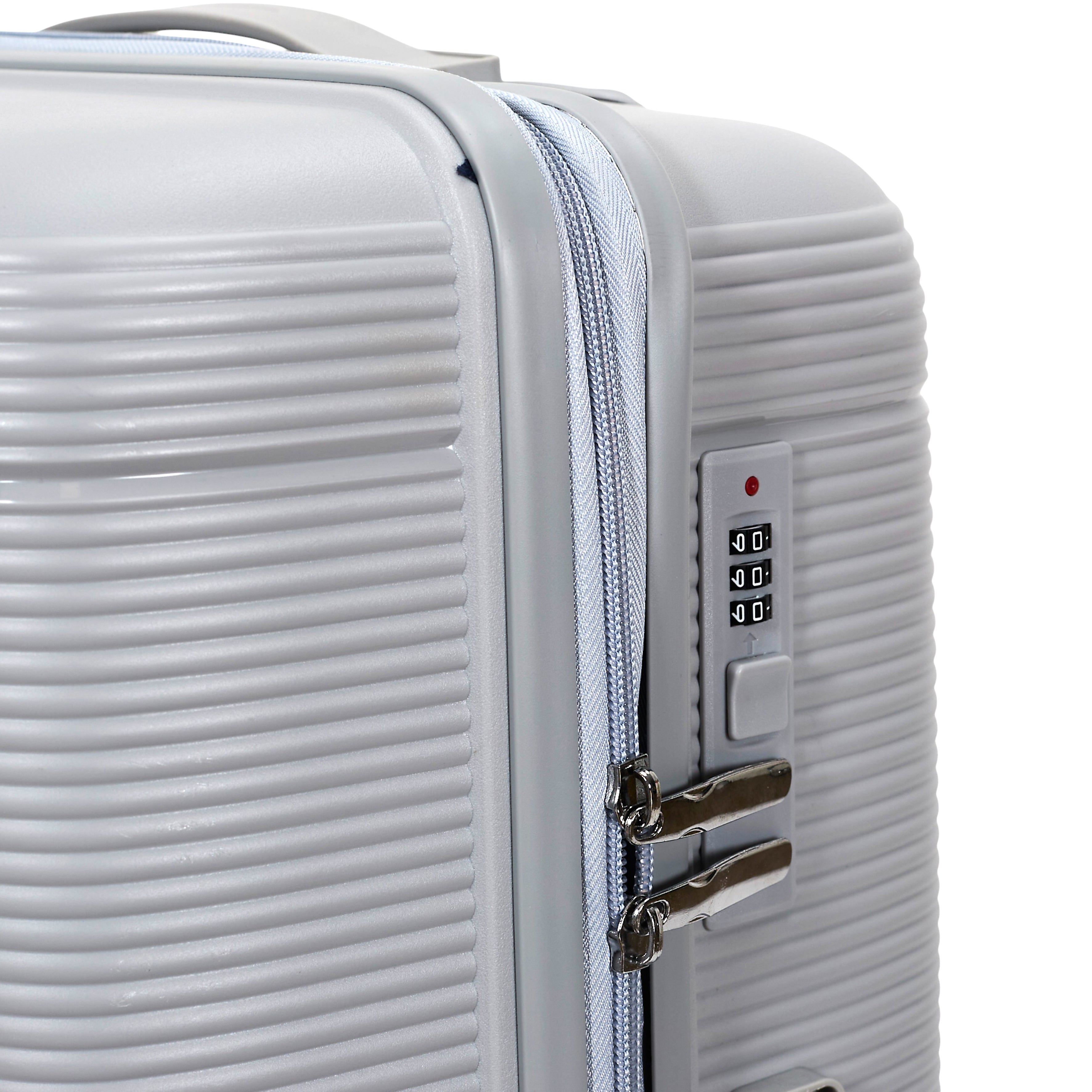 SET 3 VALISES GRISE OUVERTURE FRONTALE SYDNEY