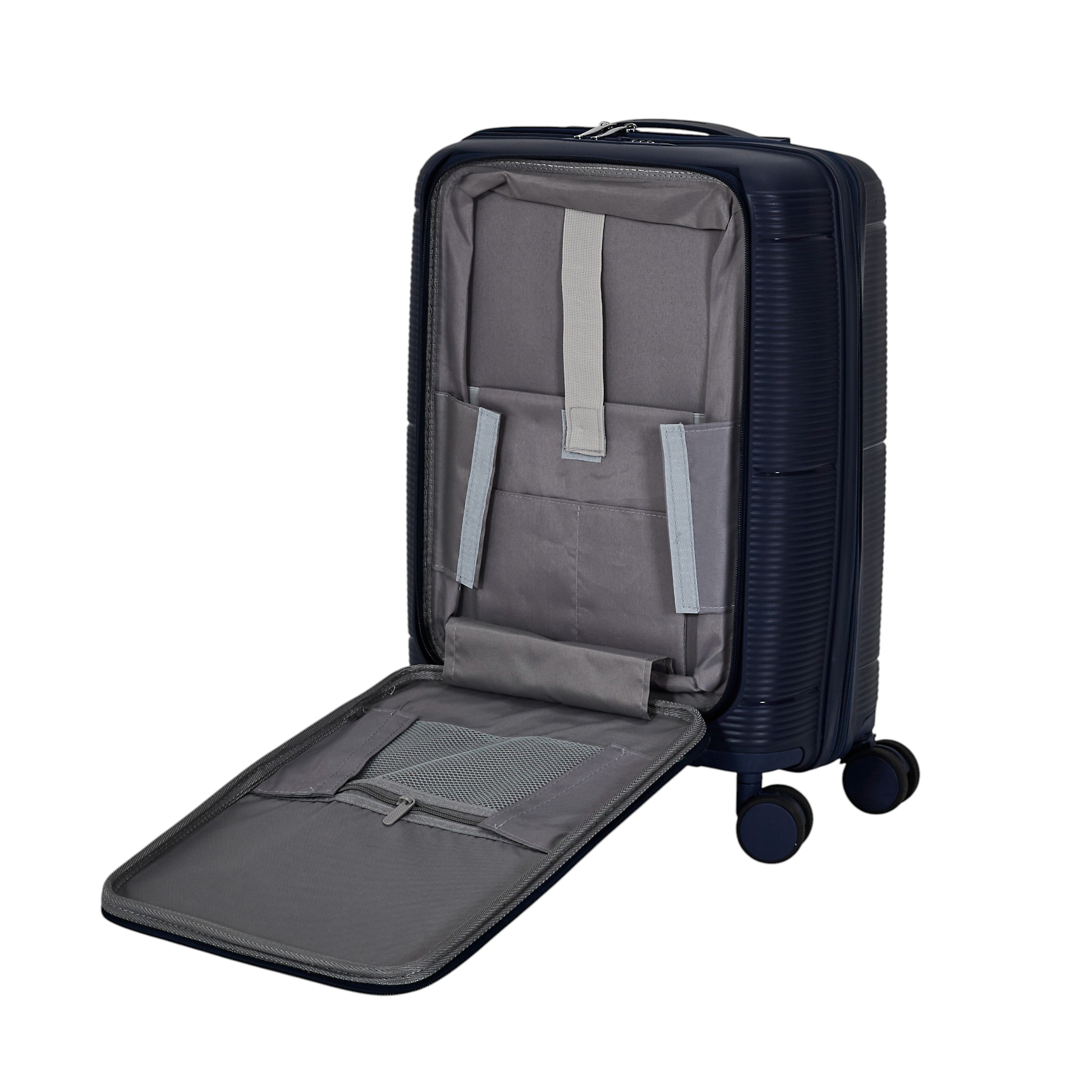 SET DE 3 VALISES NAVY OUVERTURE FRONTALE SYDNEY