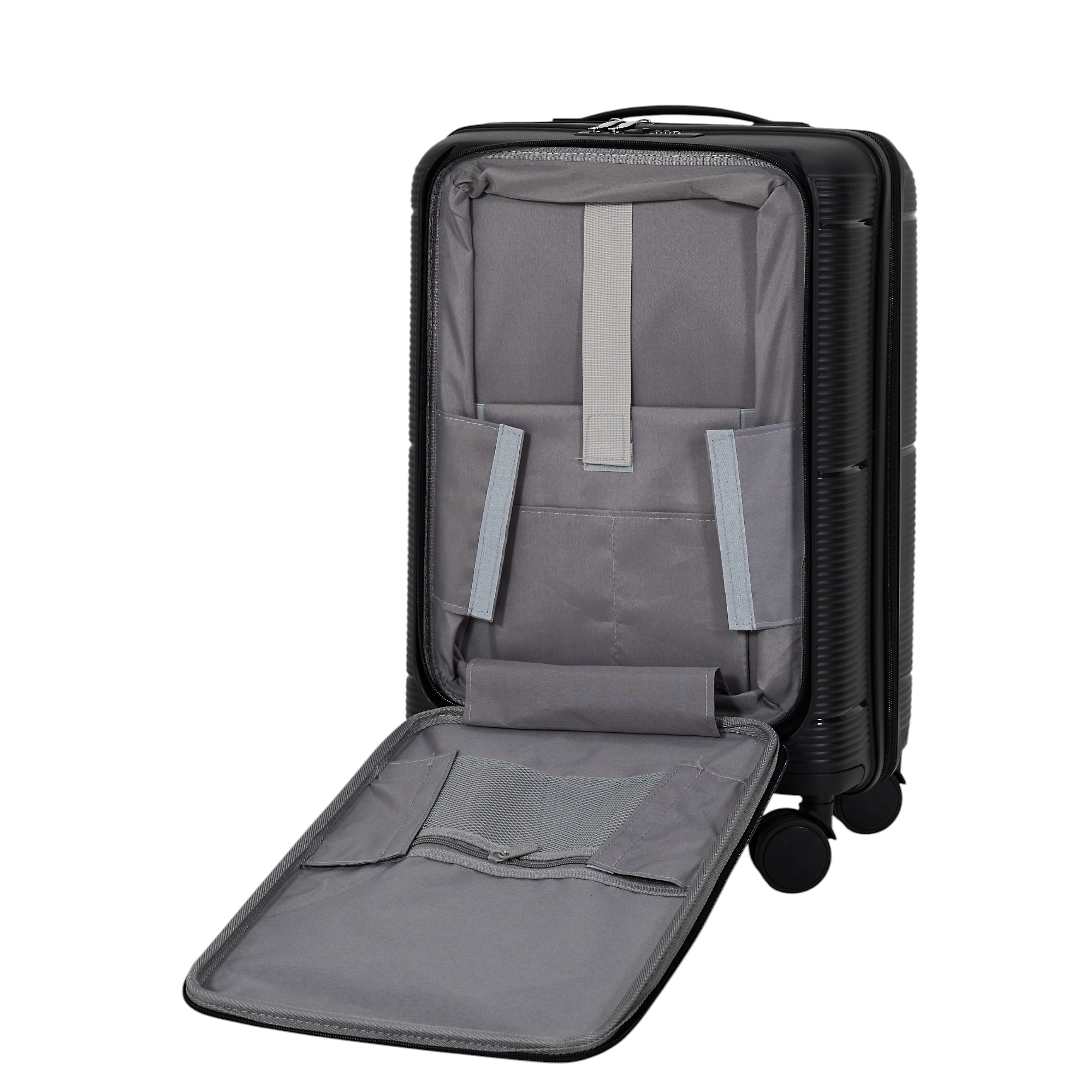 VALISE CABINE NOIRE OUVERTURE FRONTALE SYDNEY