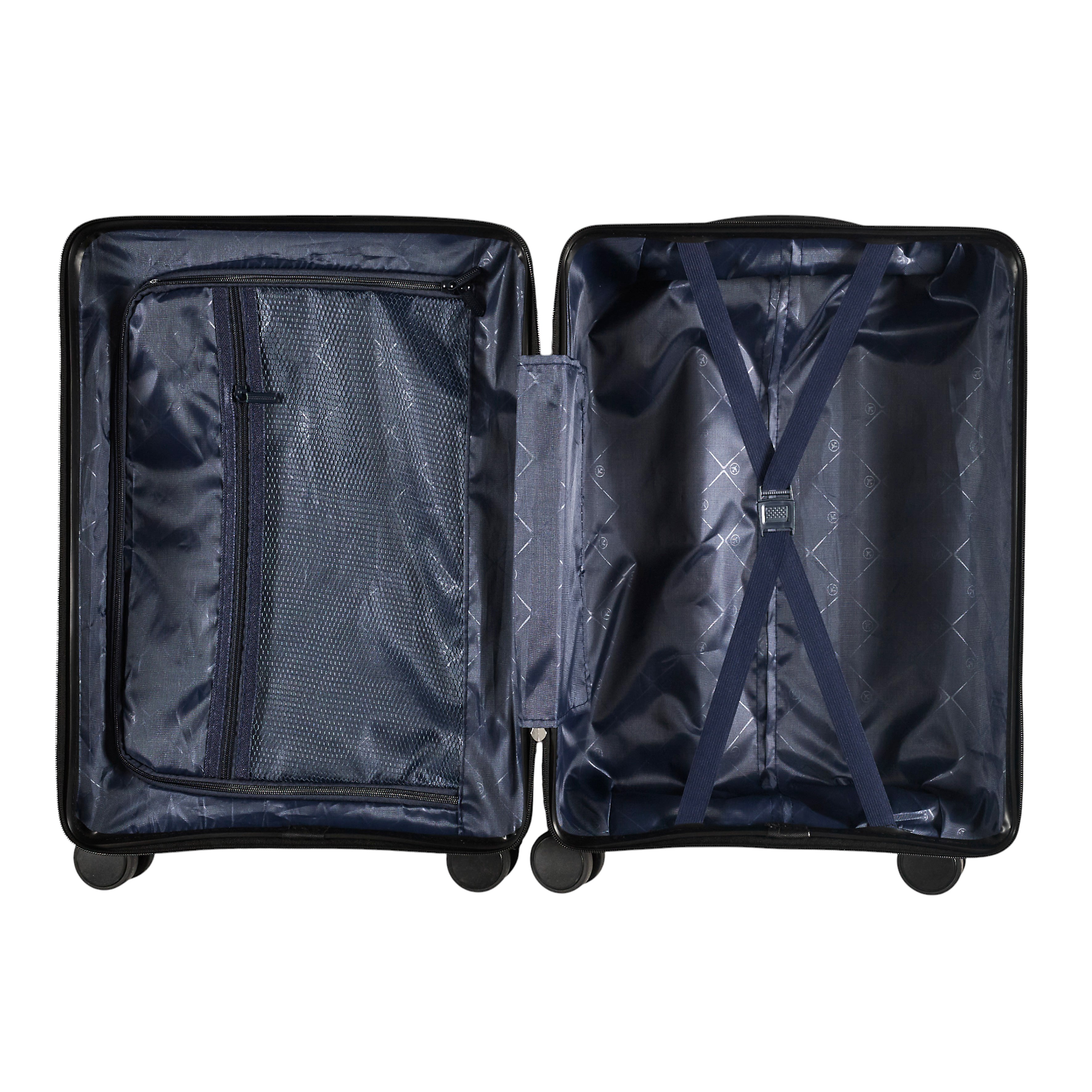 VALISE CABINE NOIRE OUVERTURE FRONTALE SYDNEY
