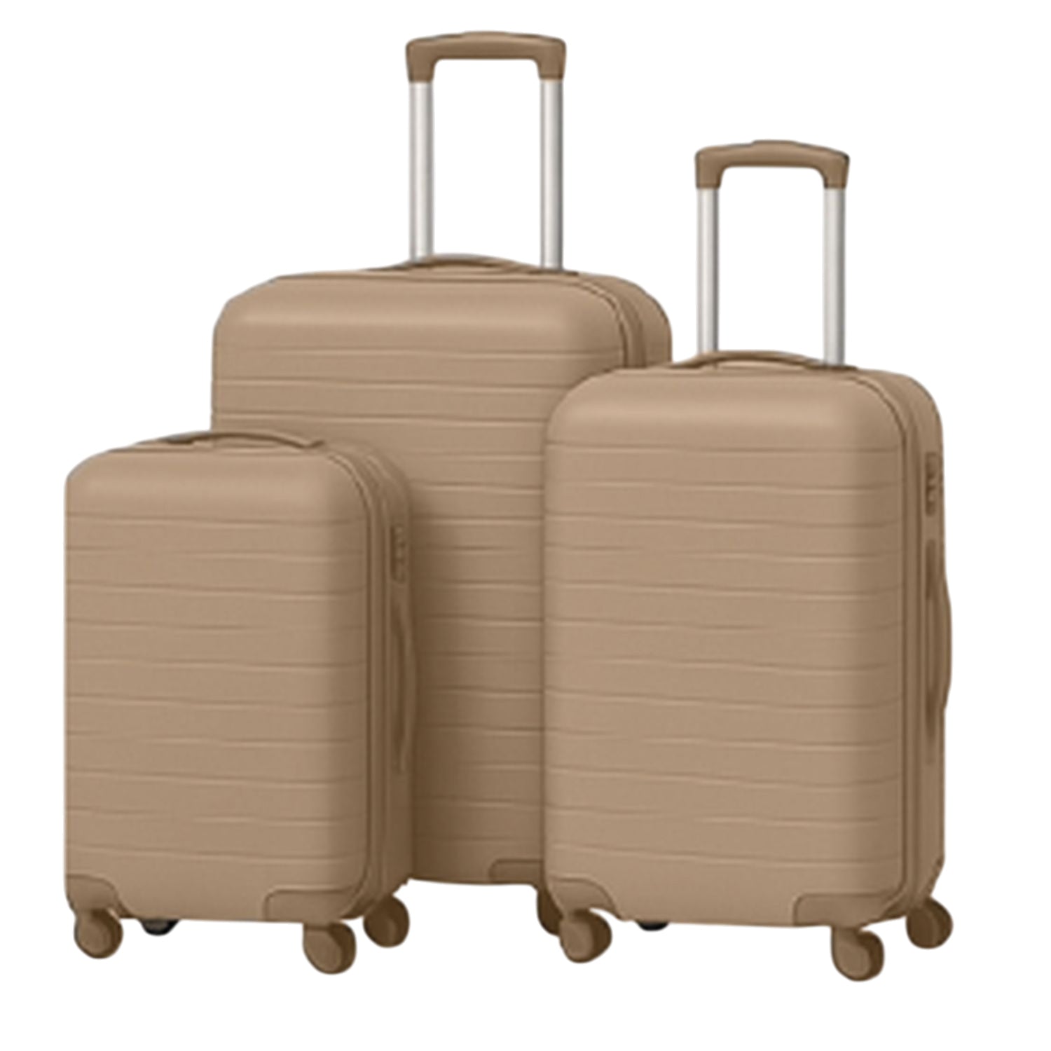VALISE LISBONNE TAUPE X3 38L 71L 107L
