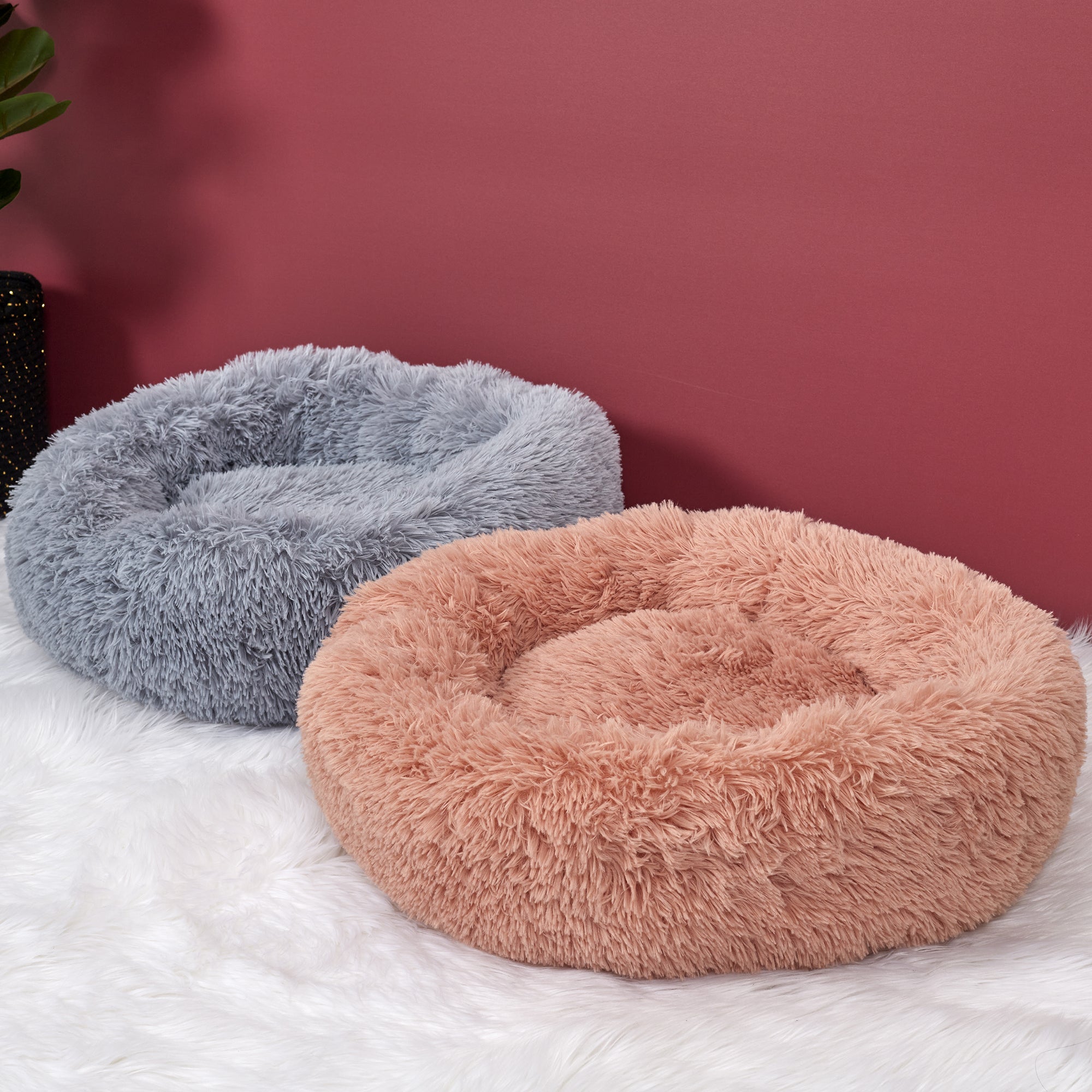 COUSSIN LIT APAISANT CHAT GRIS 60CM
