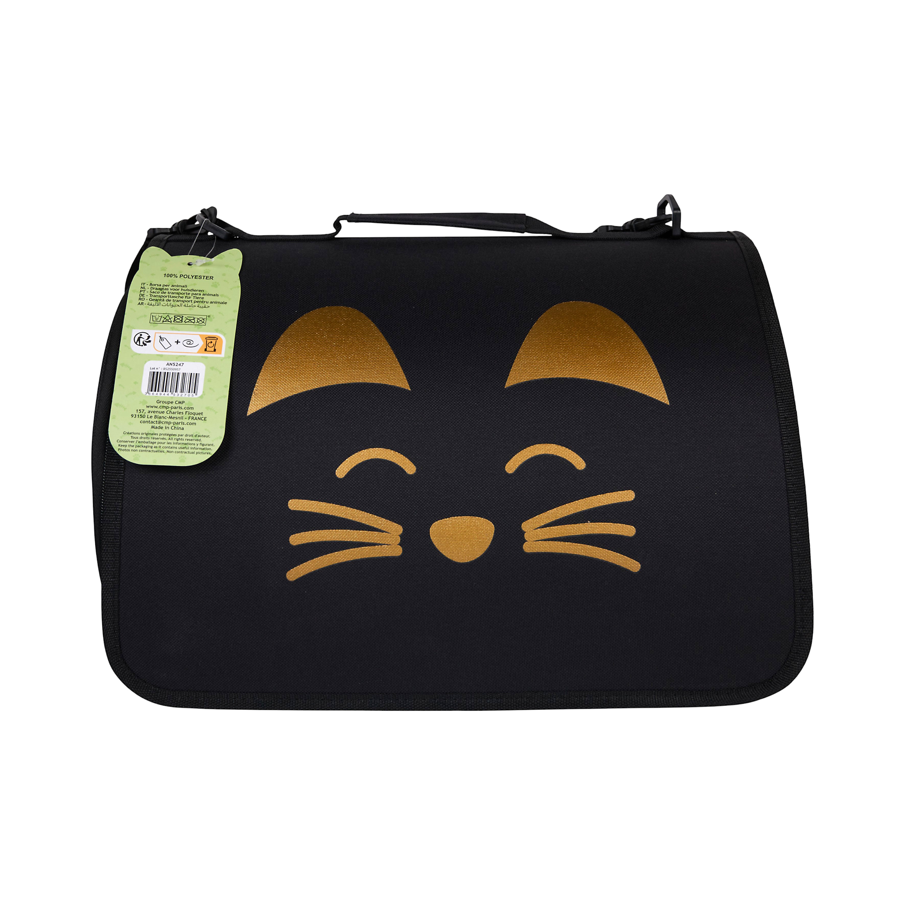 SAC DE TRANSPORT POUR ANIMAUX 40X24X21CM