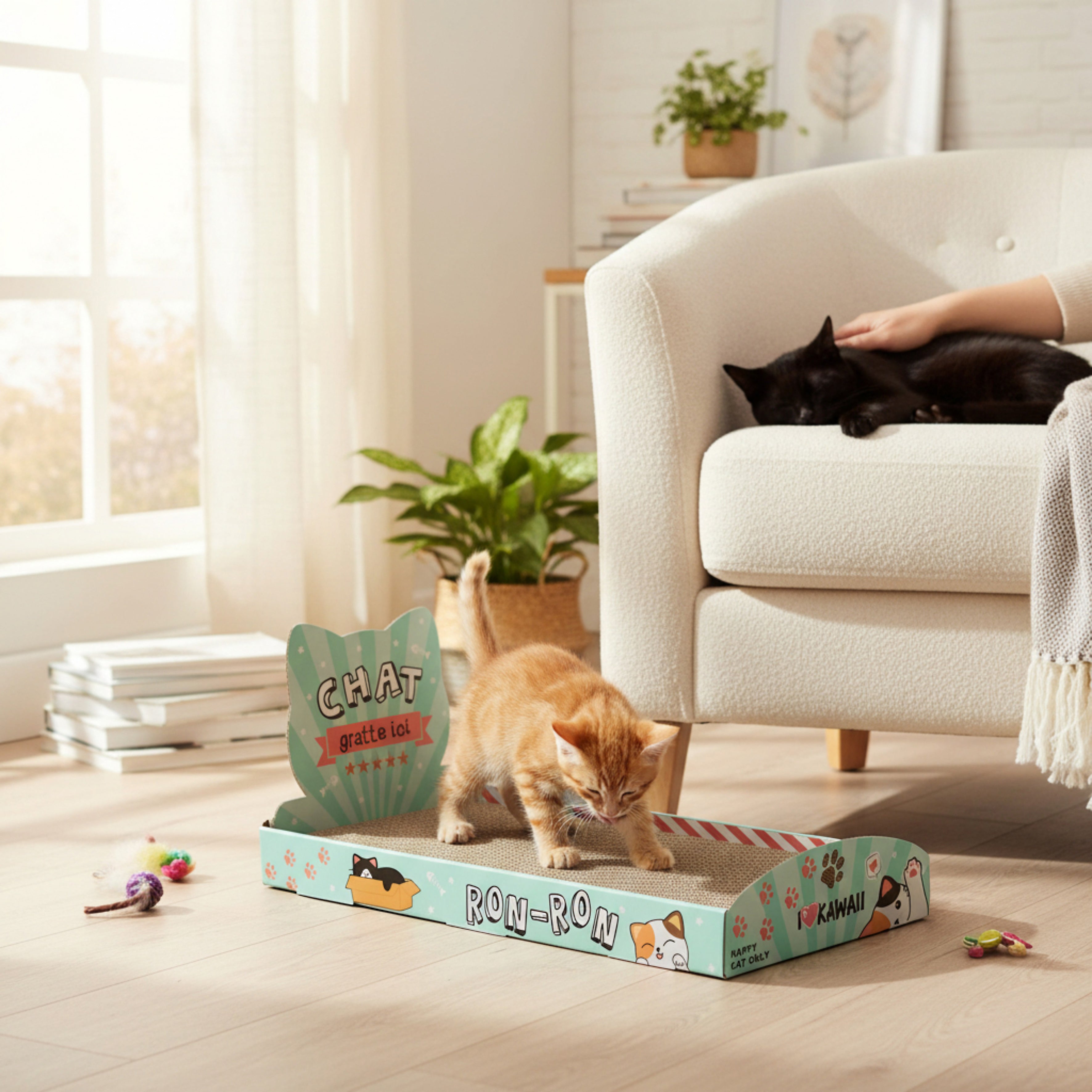 LIT GRIFFOIR POUR CHAT