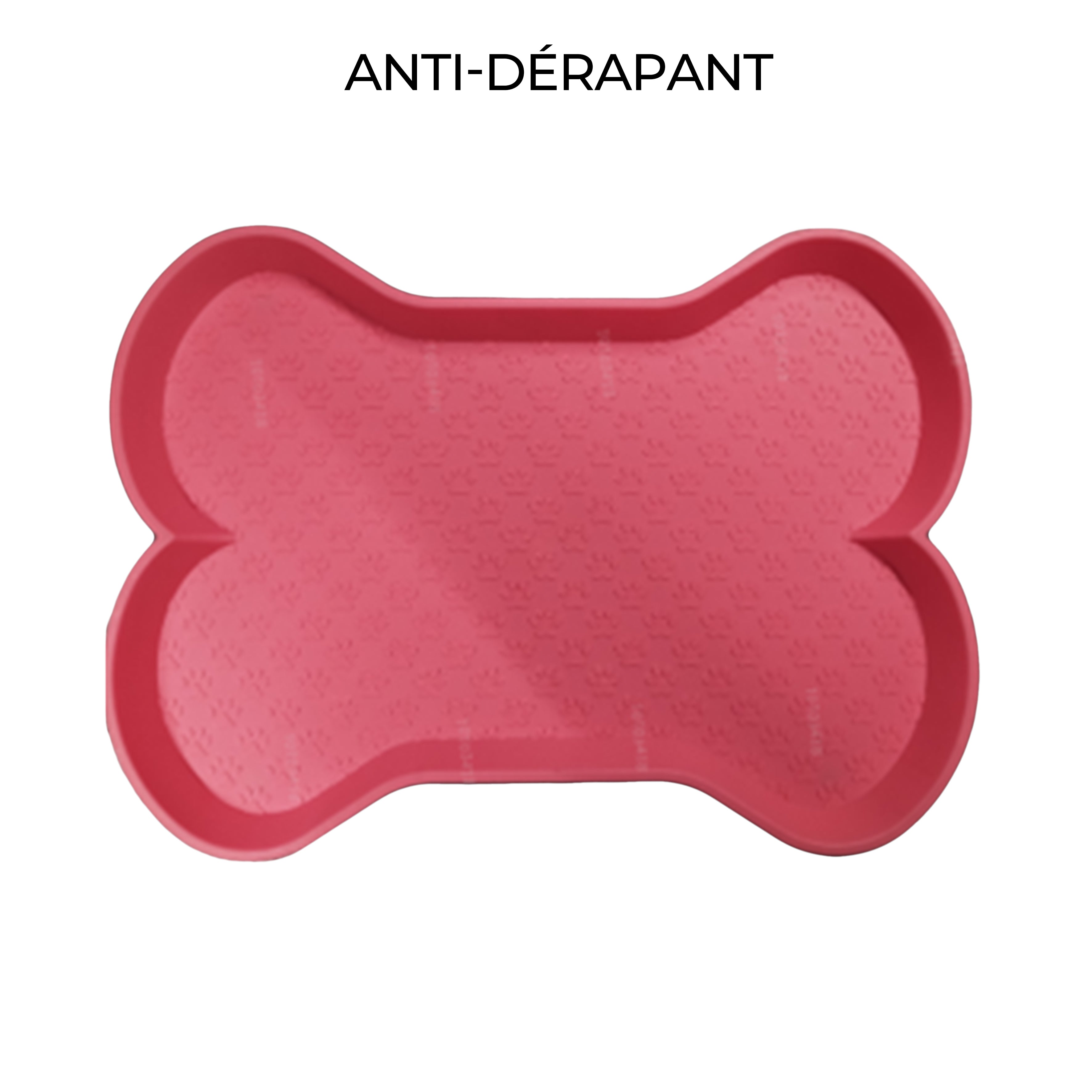 TAPIS ANTIDERAPANT GAMELLE ANIMAUX