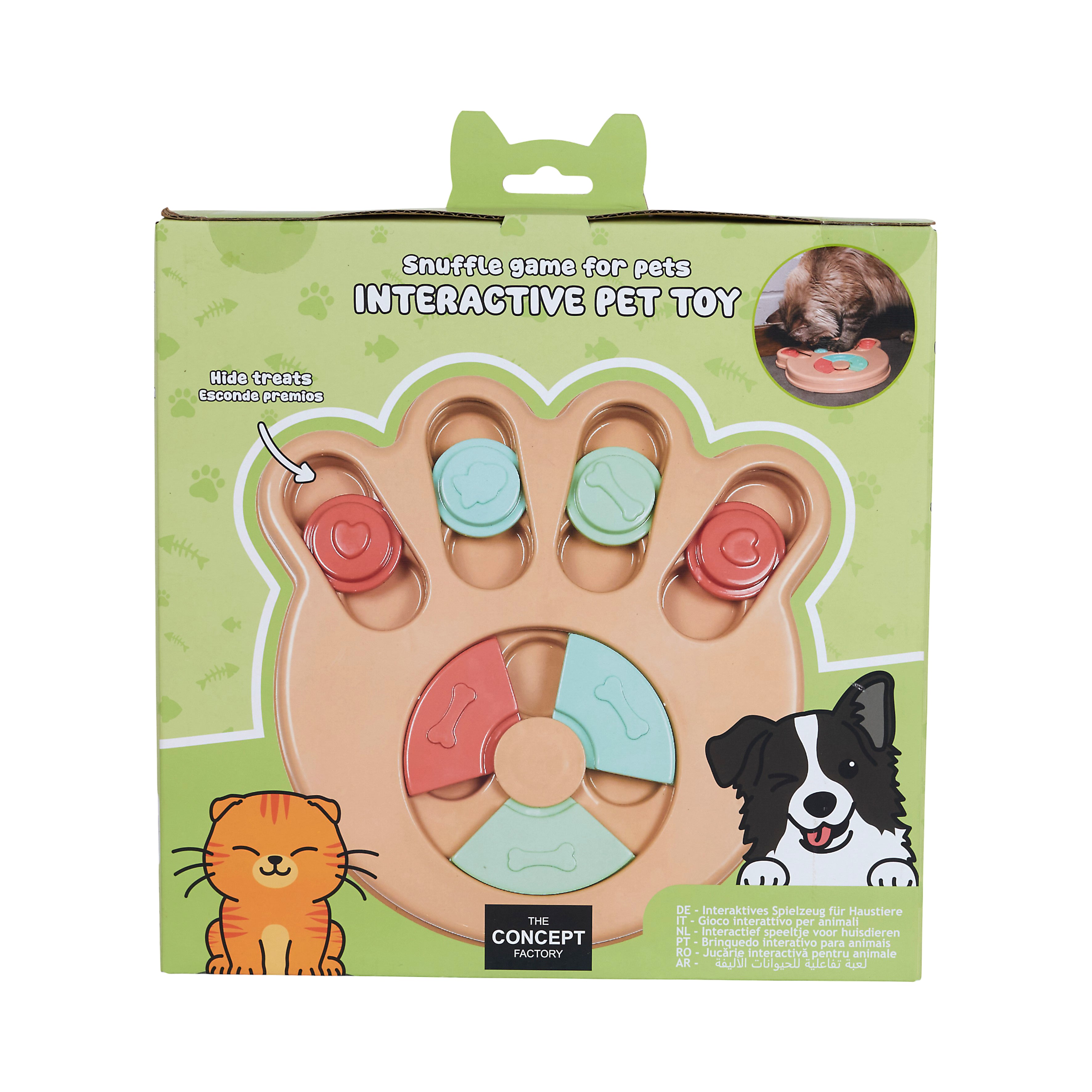 JEU DE FOUILLE POUR ANIMAUX