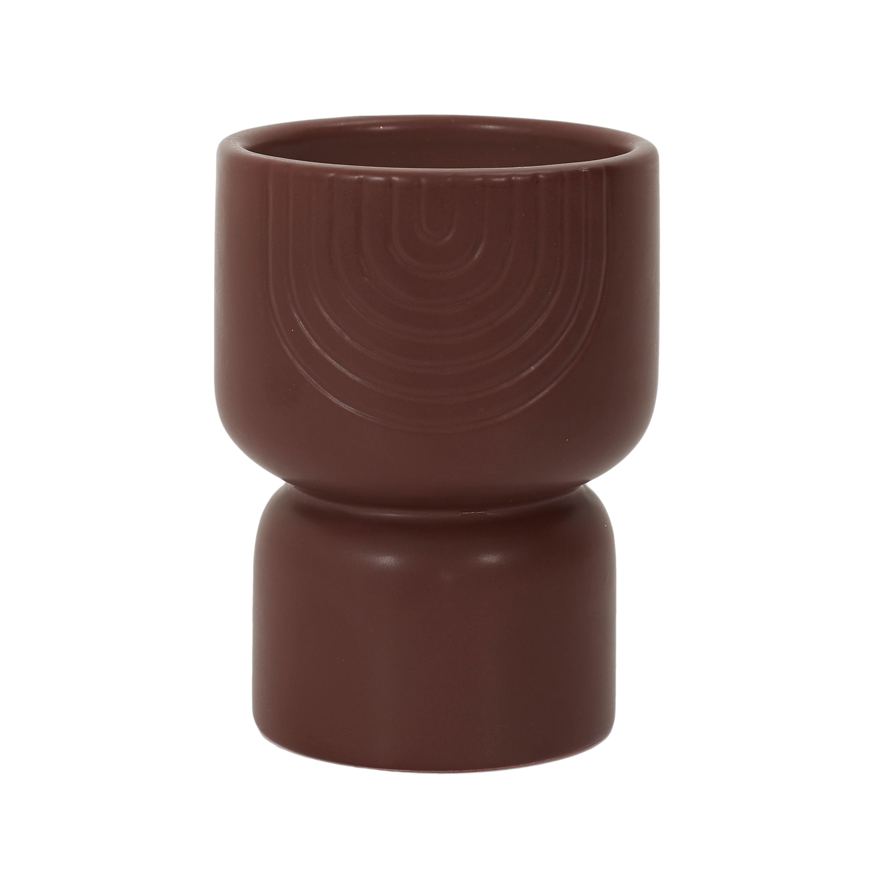 LOT DE 3 BOUGIES CERAMIQUE SAHANA