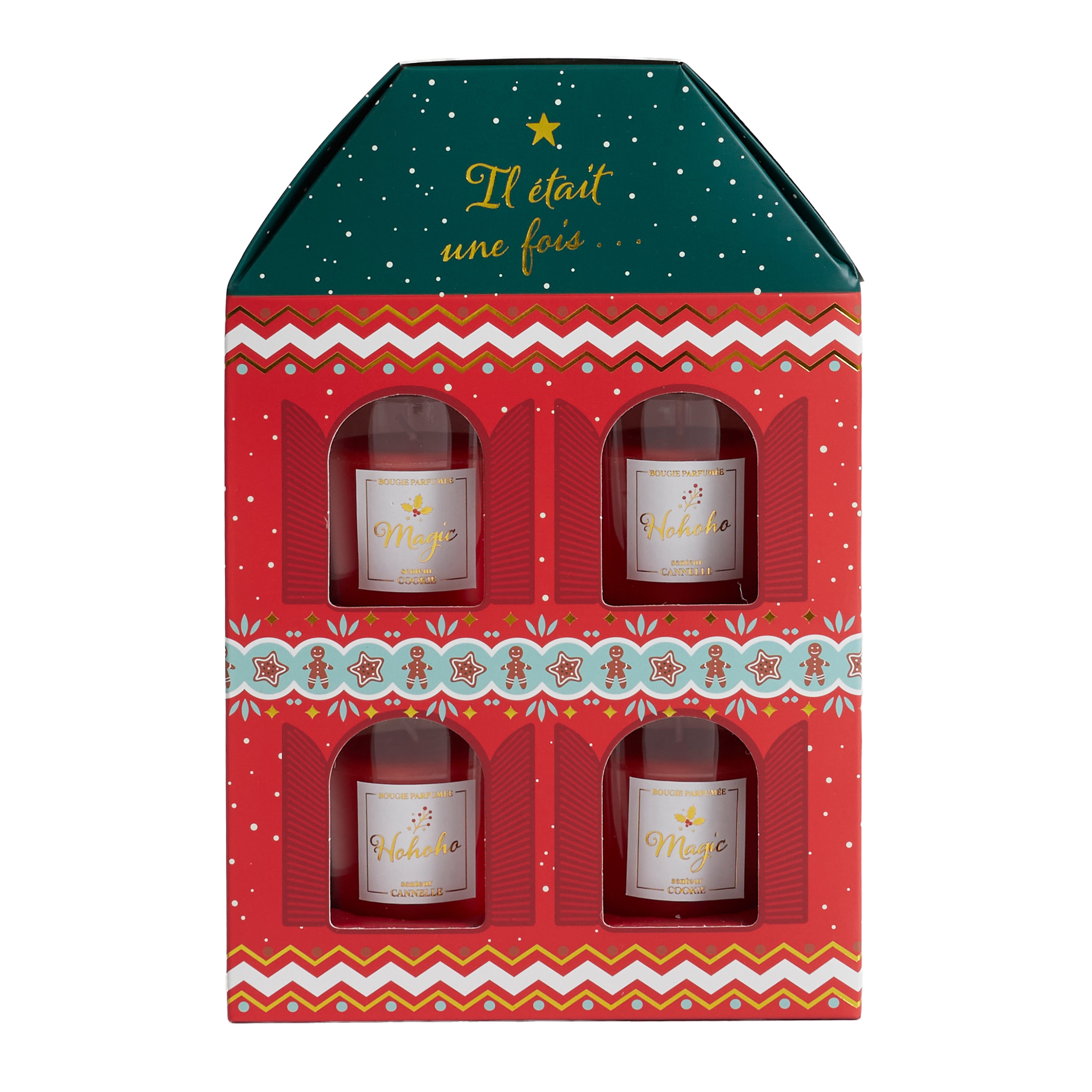 BOUGIE PARFUMEE X4 MAISON NOEL TRADI