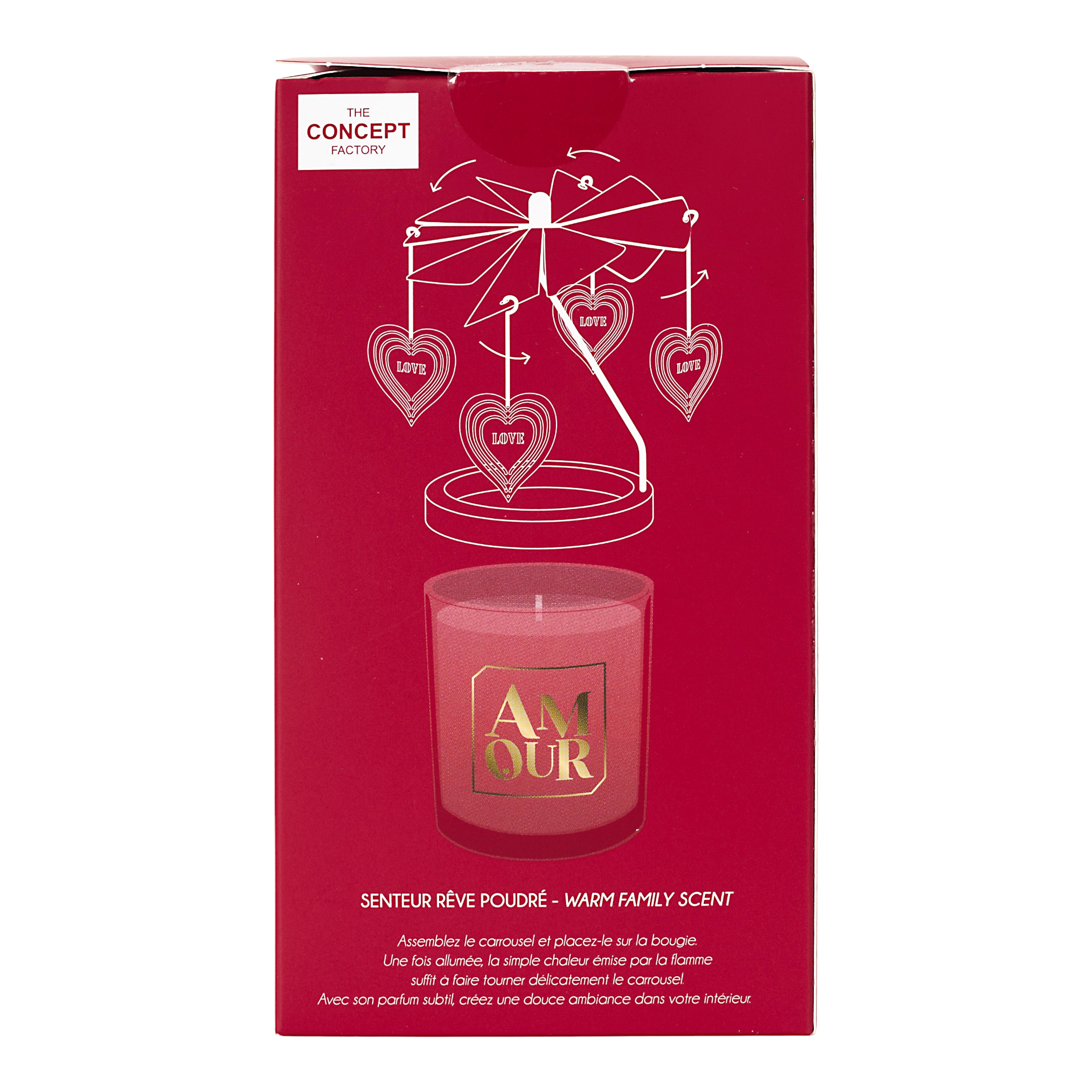 BOUGIE PARFUMEE CARROUSEL AMOUR