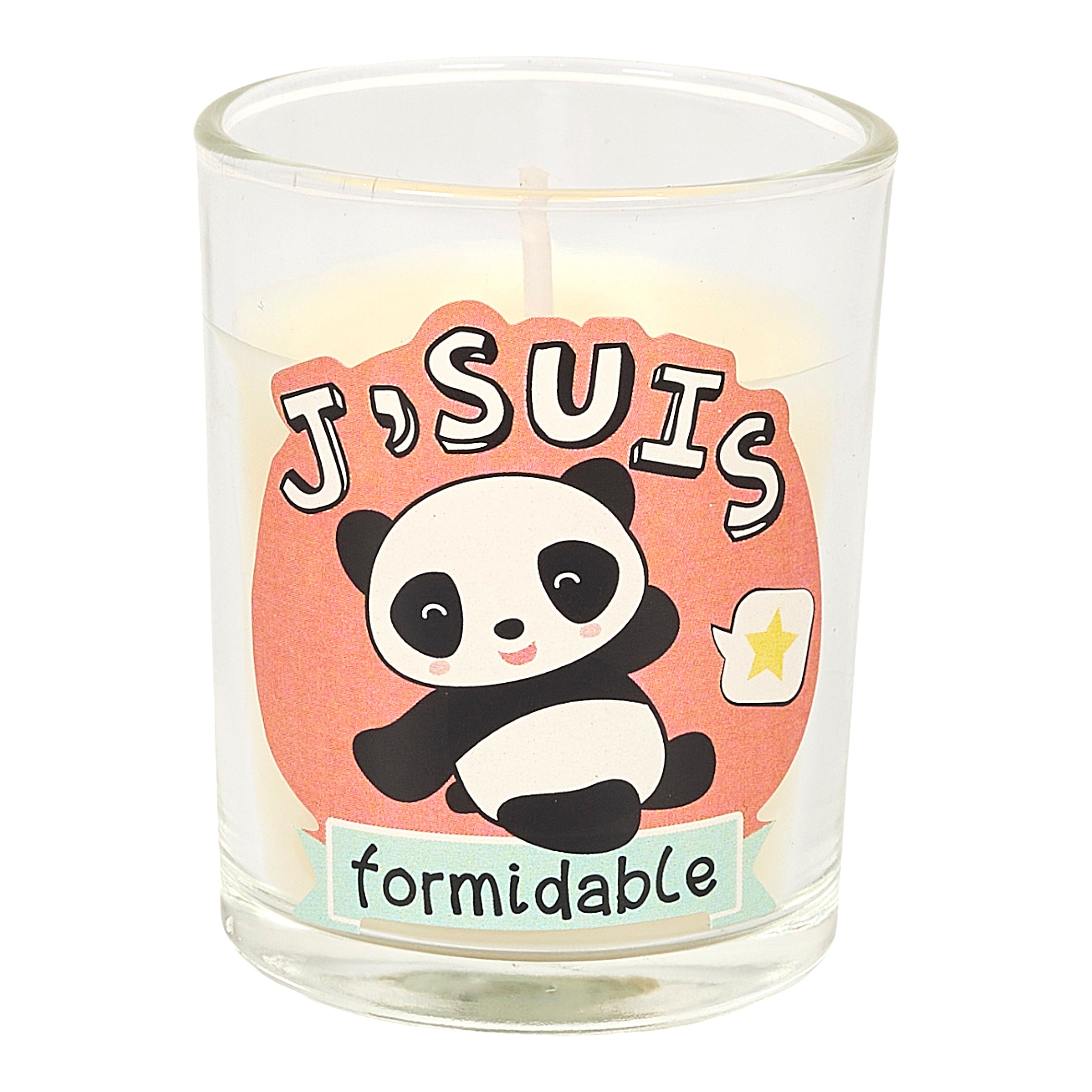 BOUGIE PARFUMEE X4 COFFRET KAWAII