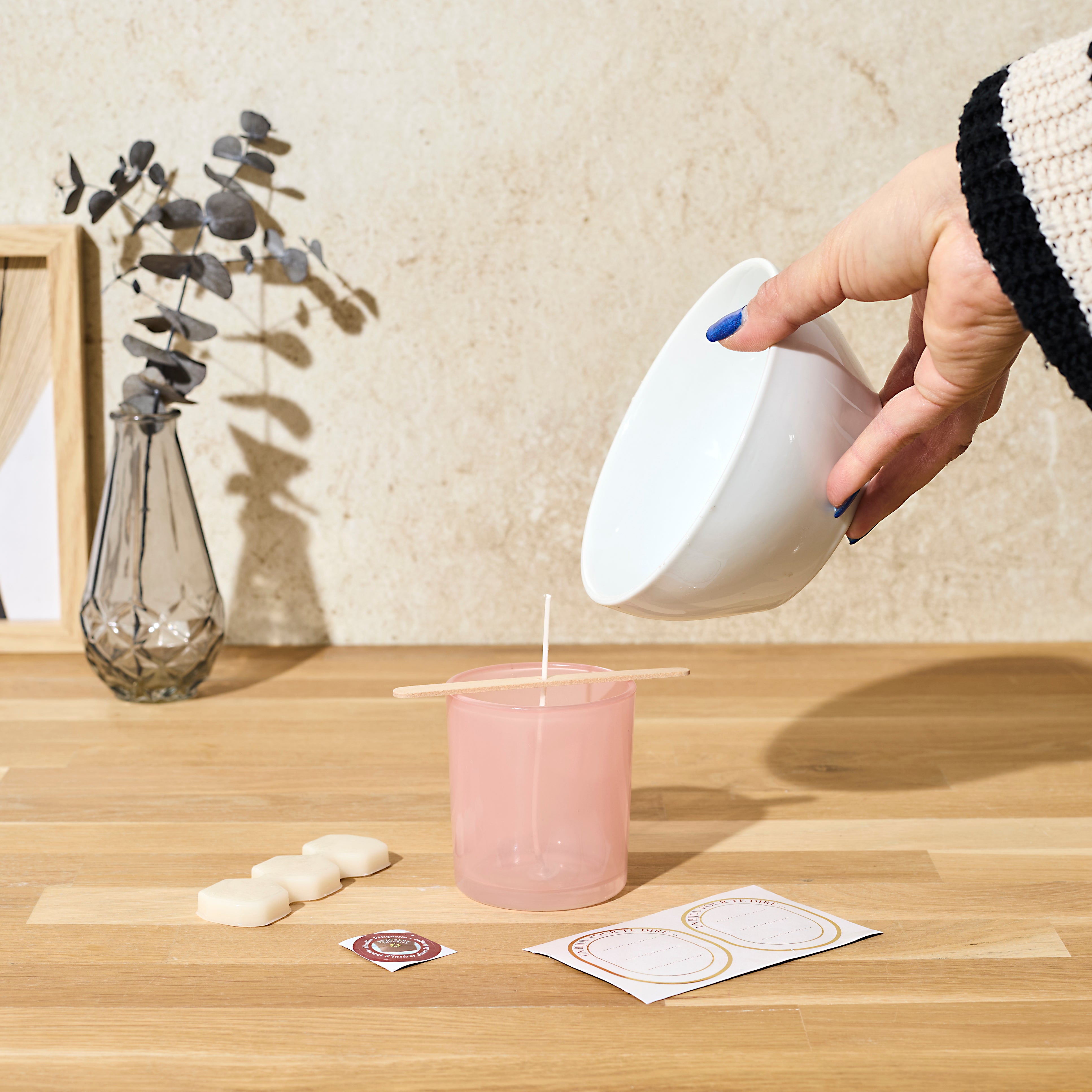 BOUGIE BIJOU A FAIRE SOI MEME COFFRET DIY
