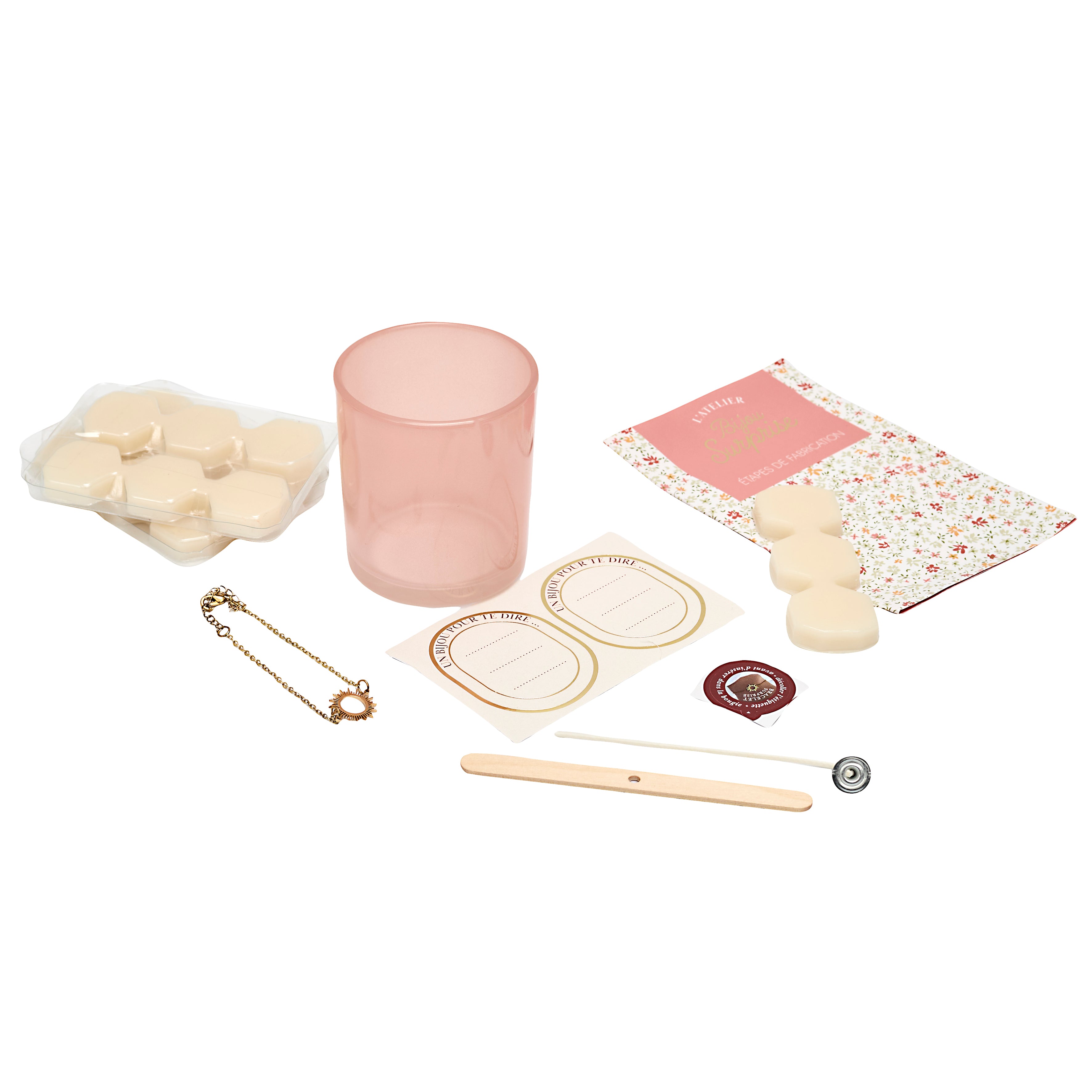 BOUGIE BIJOU A FAIRE SOI MEME COFFRET DIY