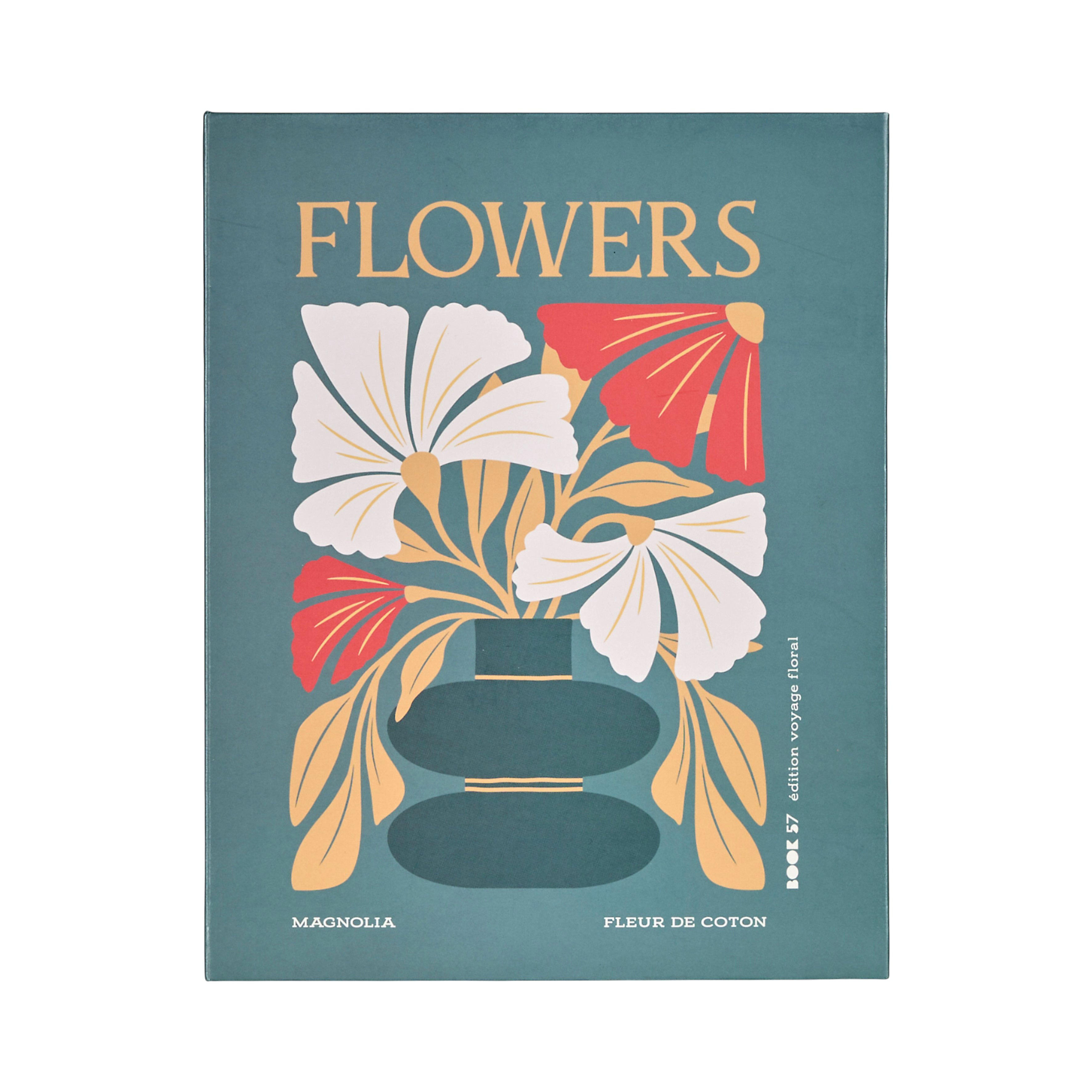 BOUGIE PARFUMEE ET DIFFUSEUR COFFRET FLOWER
