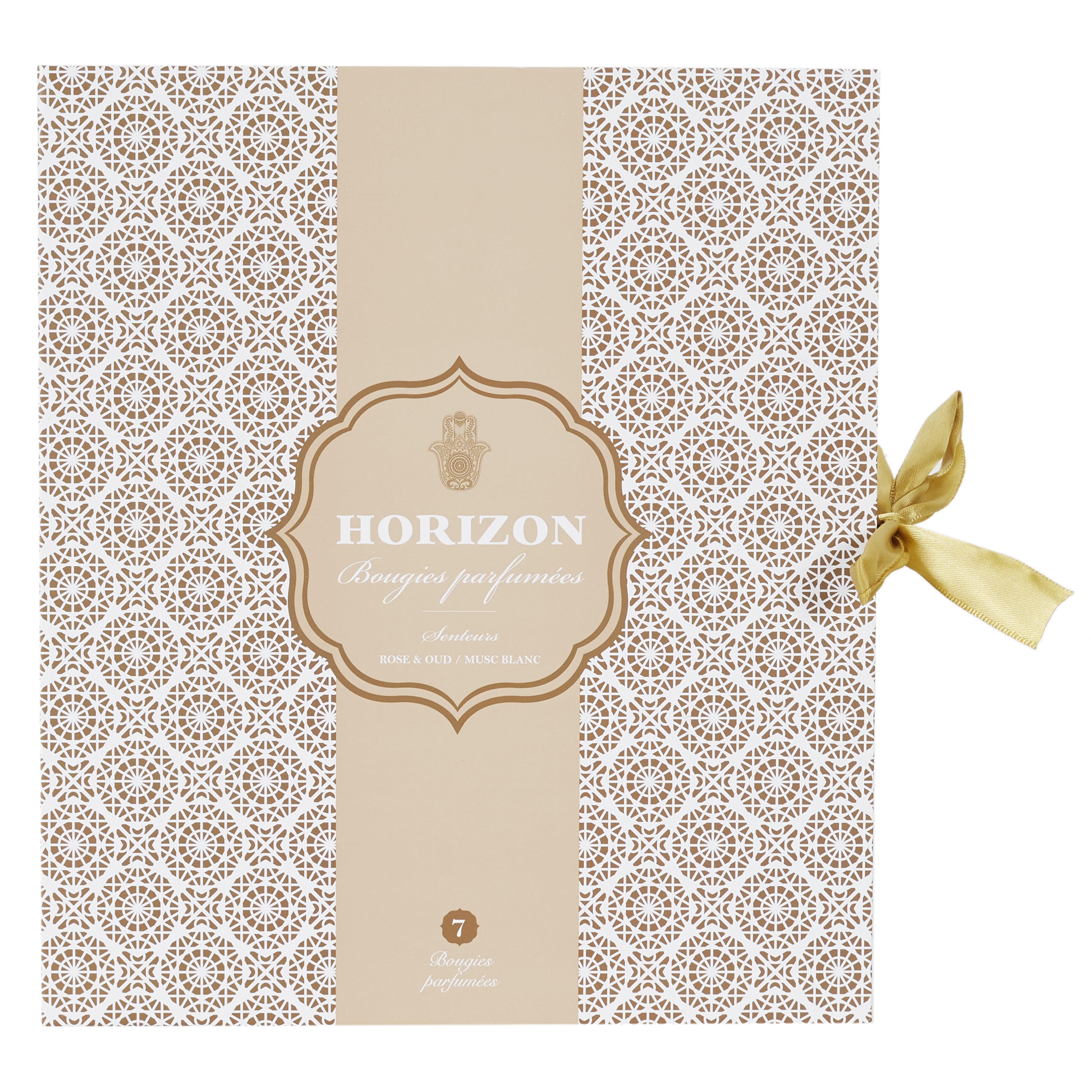 BOUGIE PARFUMEE X7 COFFRET SENTEURS D ORIENT