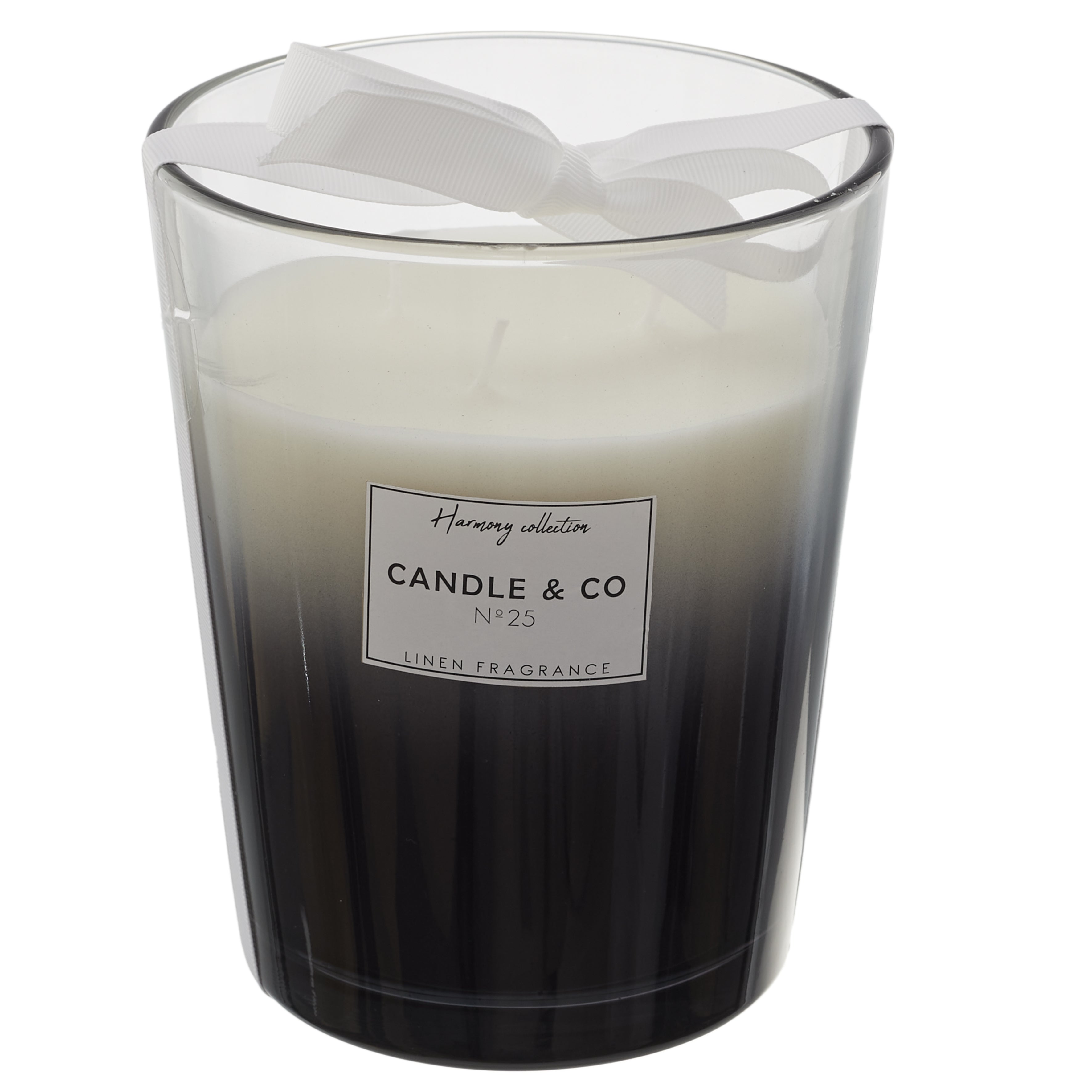 BOUGIE PARFUMEE VASE NOIR HARMONY H16CM