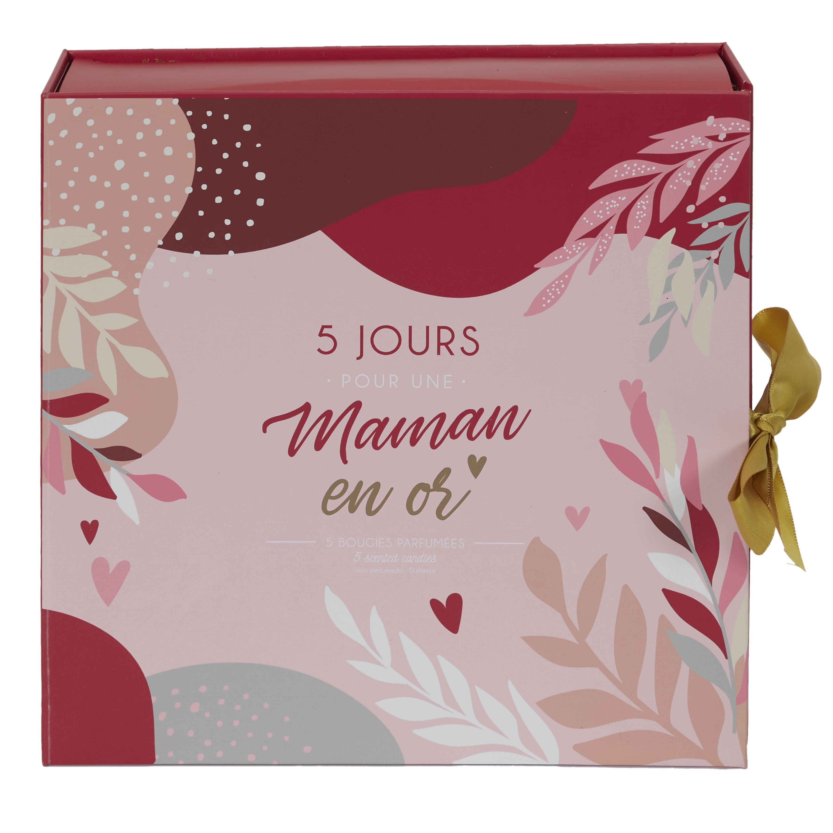 BOUGIE PARFUMEE X5 CALENDRIER MAMAN