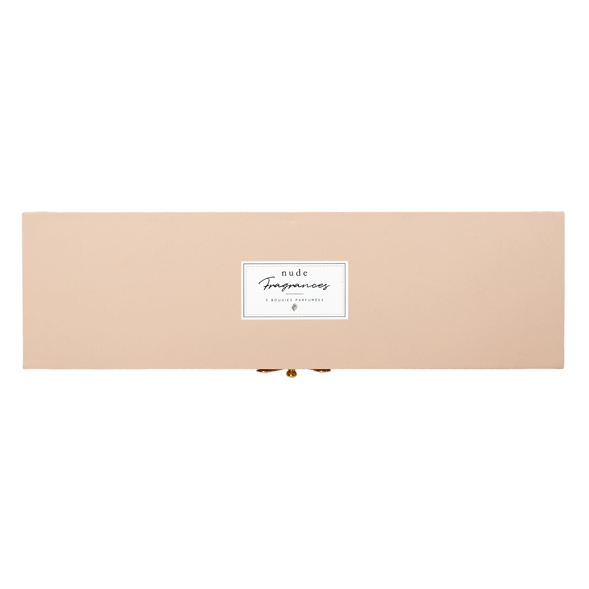 BOUGIE PARFUMEE X5 COFFRET NUDE
