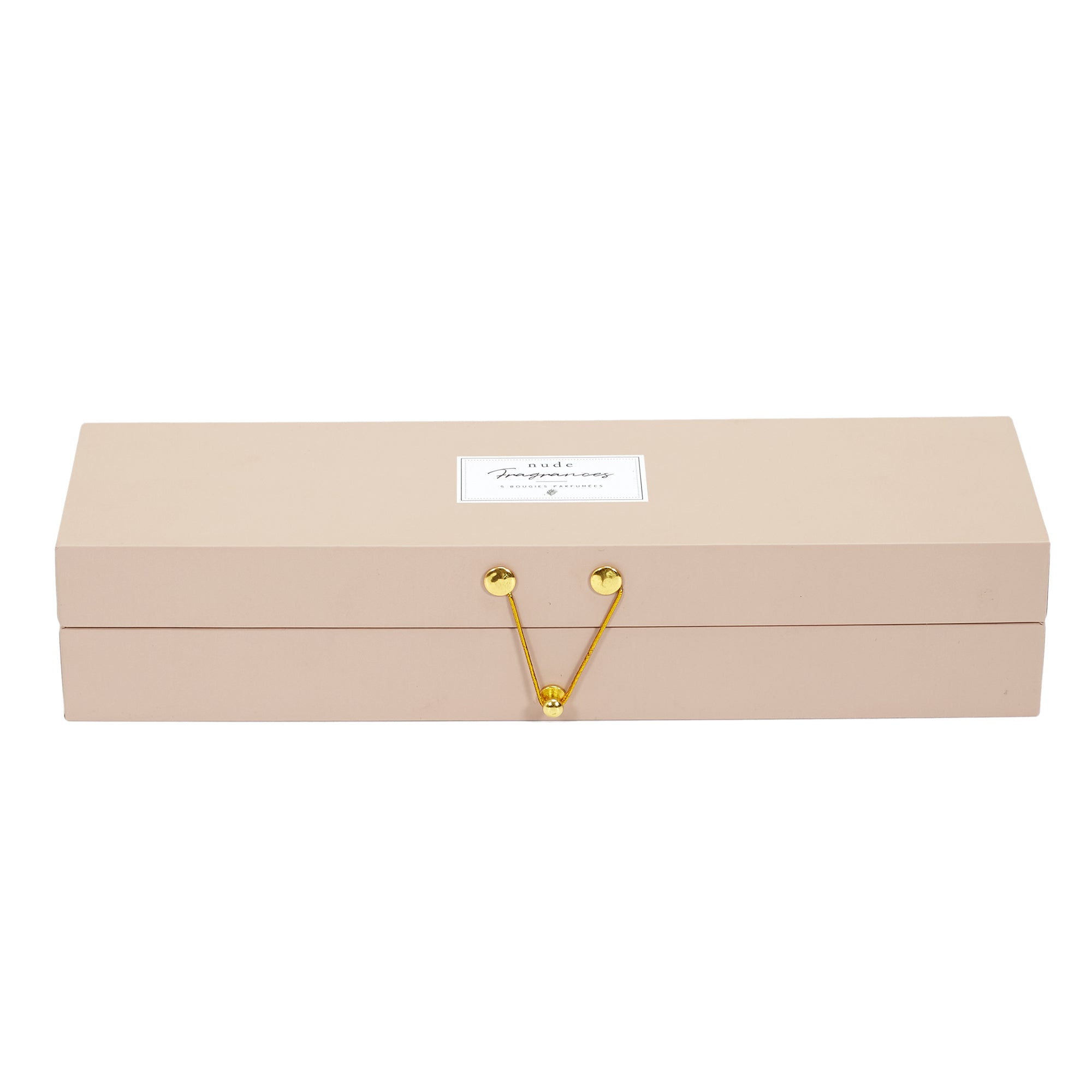 BOUGIE PARFUMEE X5 COFFRET NUDE