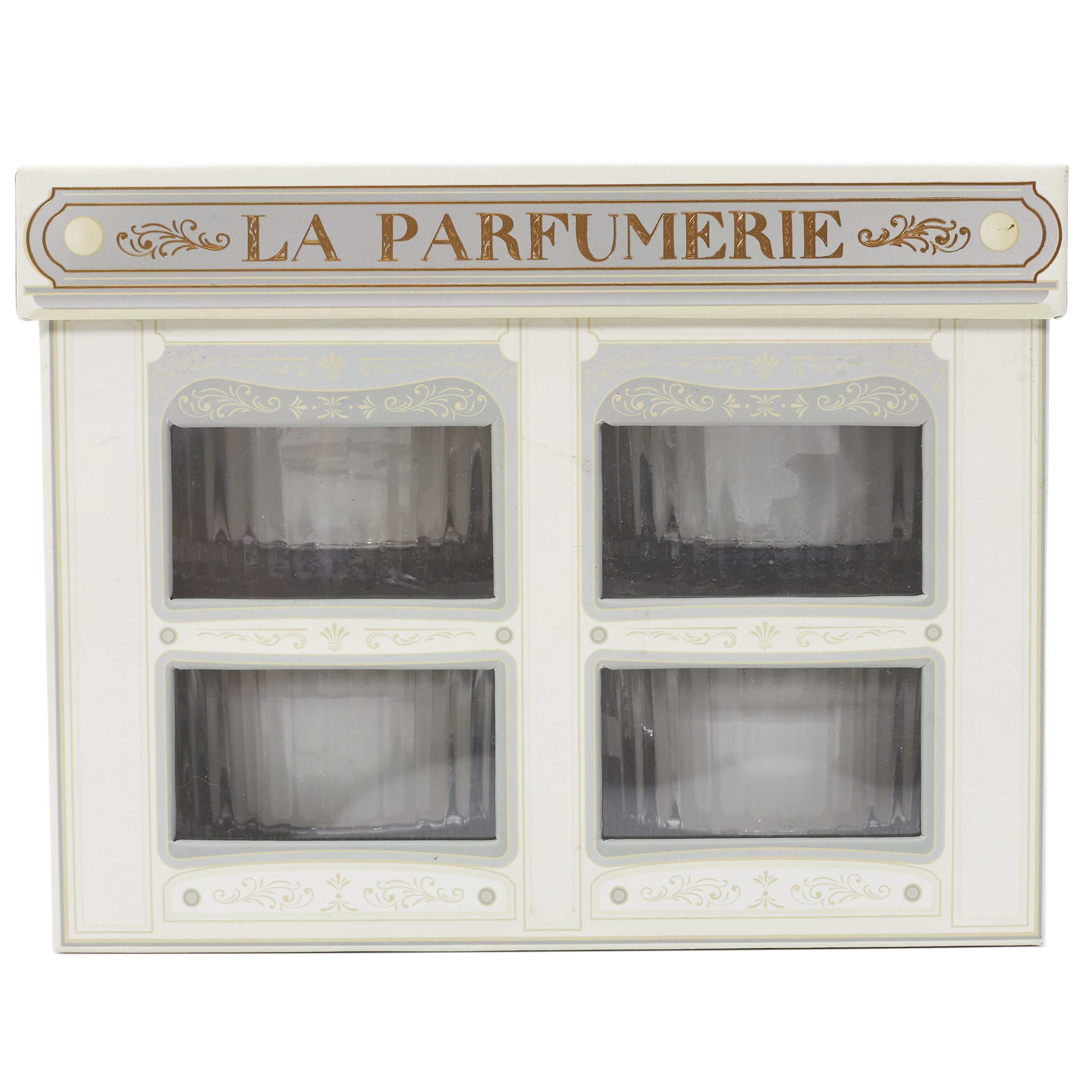BOUGIE PARFUMEE X4 COFFRET PARFUMERIE