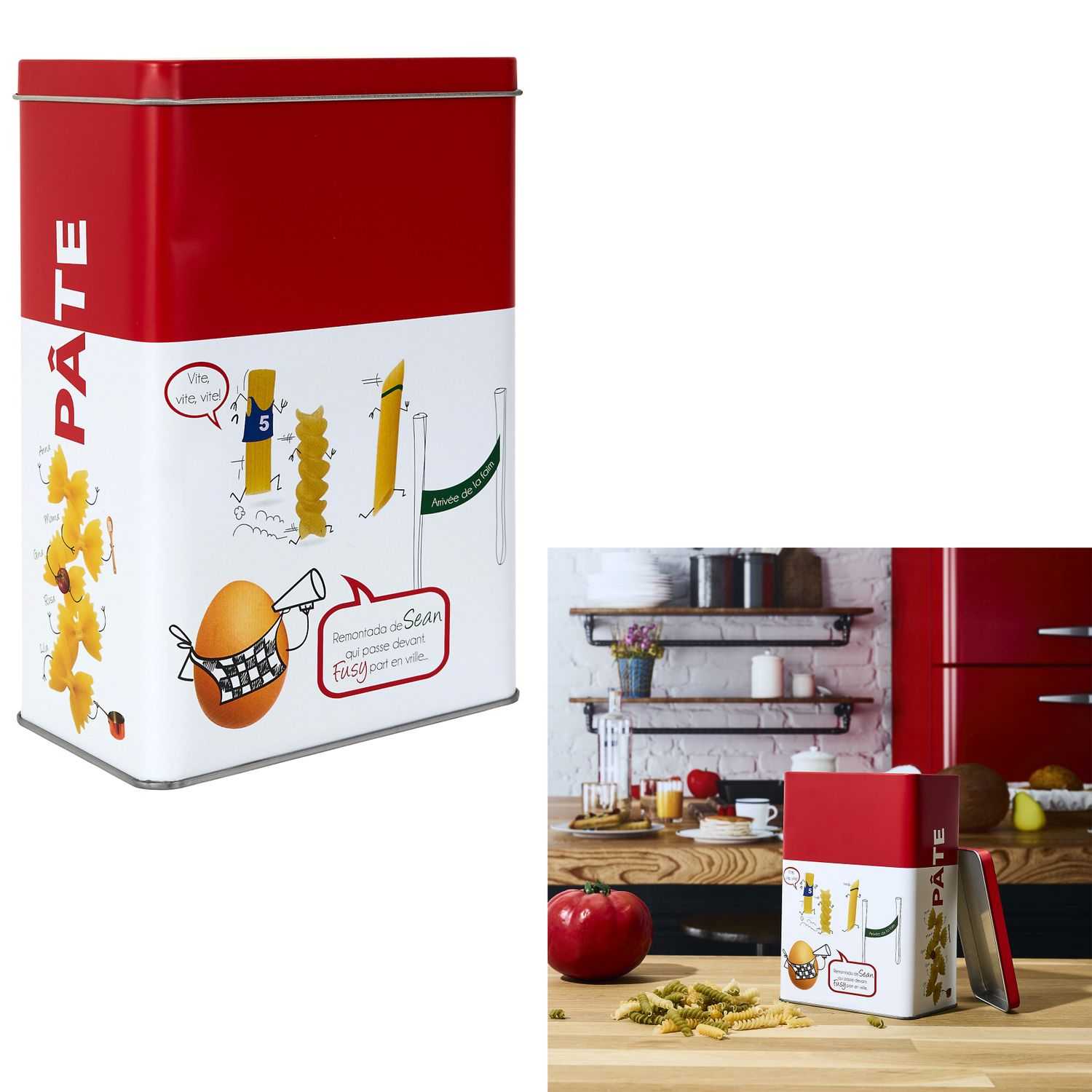 BOITE METAL PATE LUDIQUE