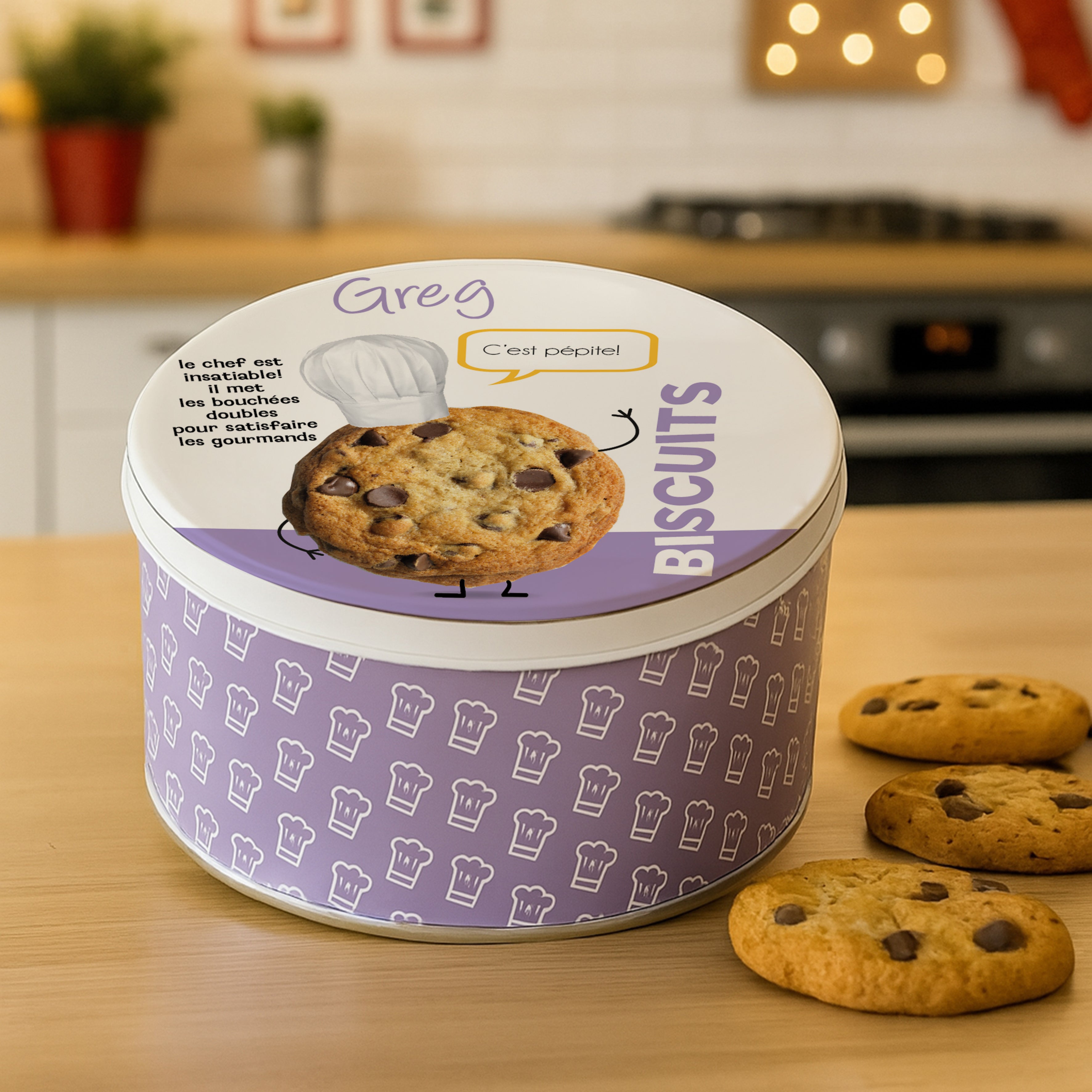BOITE METAL BISCUITS LUDIQUE