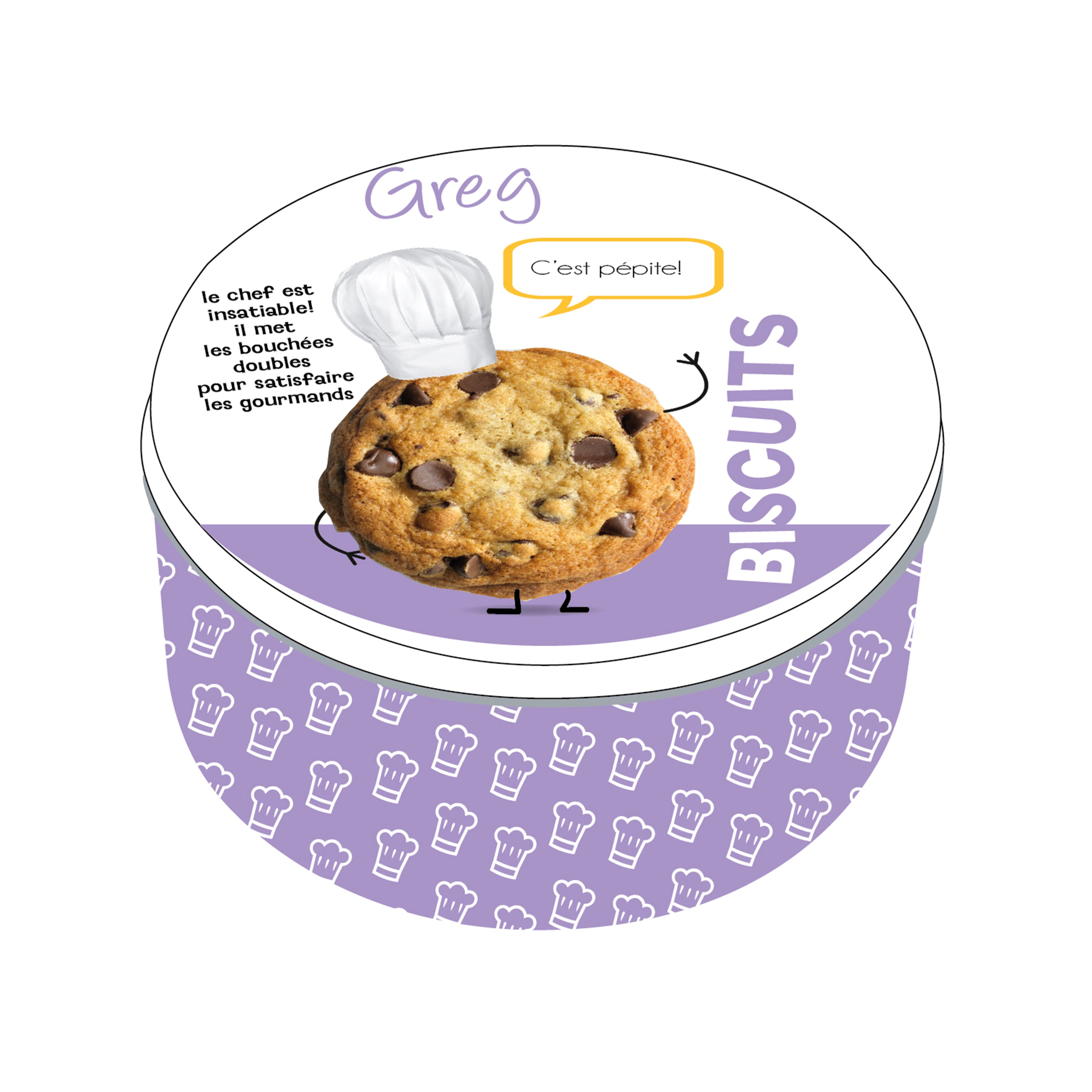 BOITE METAL BISCUITS LUDIQUE