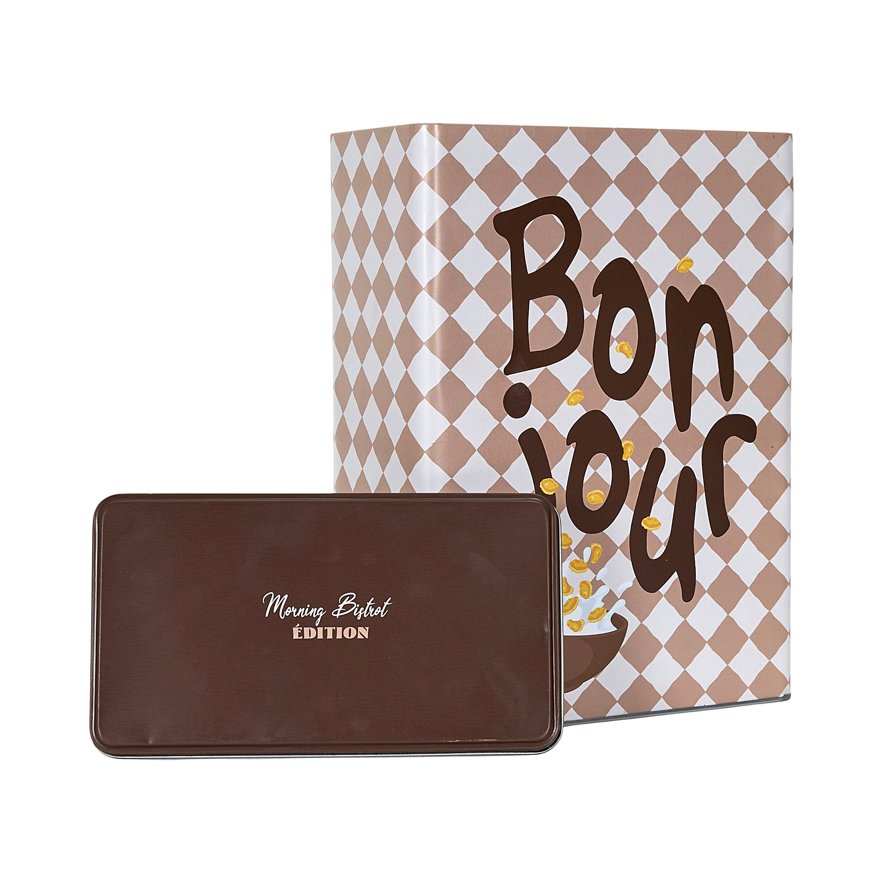 BOITE METAL CEREALES MORNING BISTROT