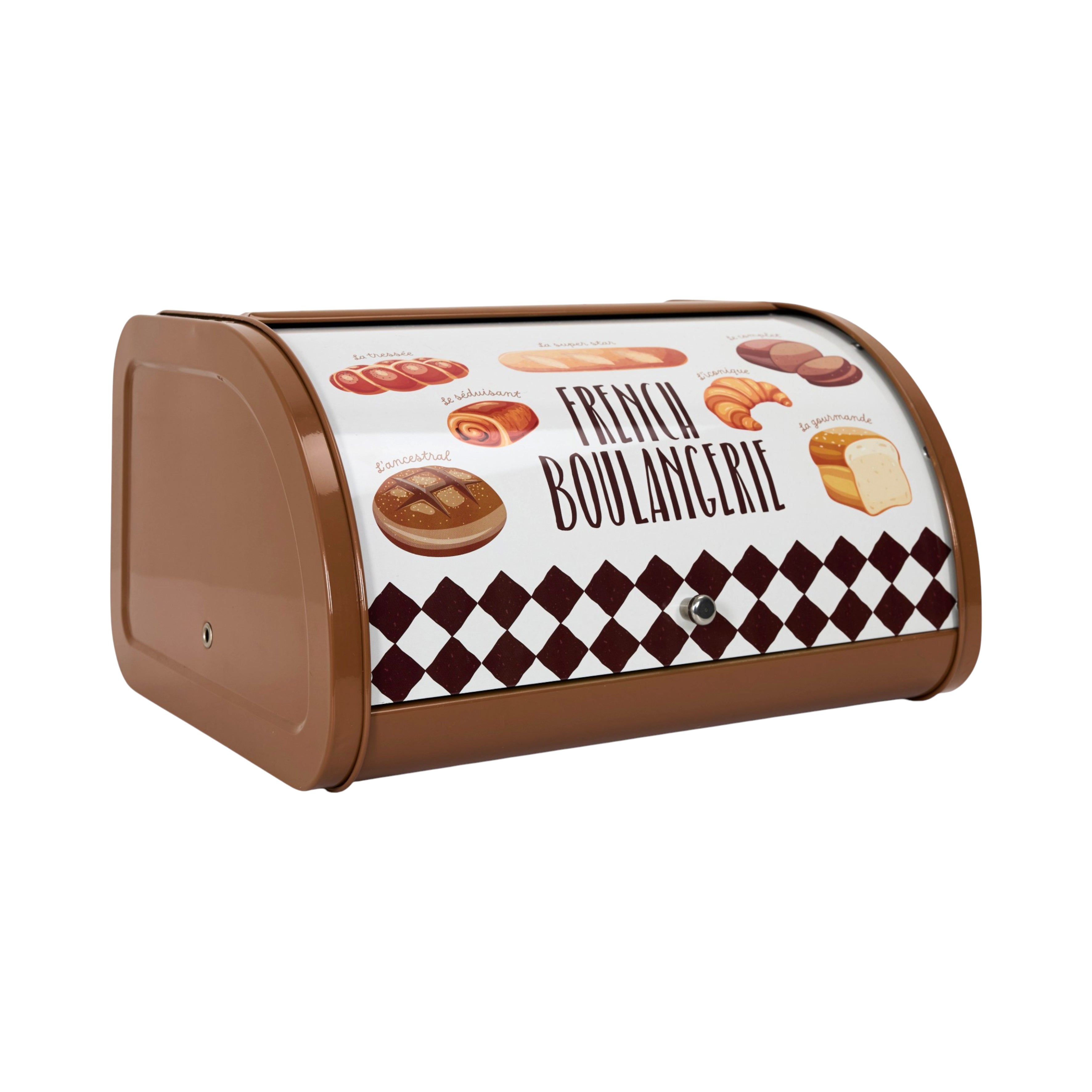 BOITE A PAIN INOX 30.5CM MORNING BISTROT