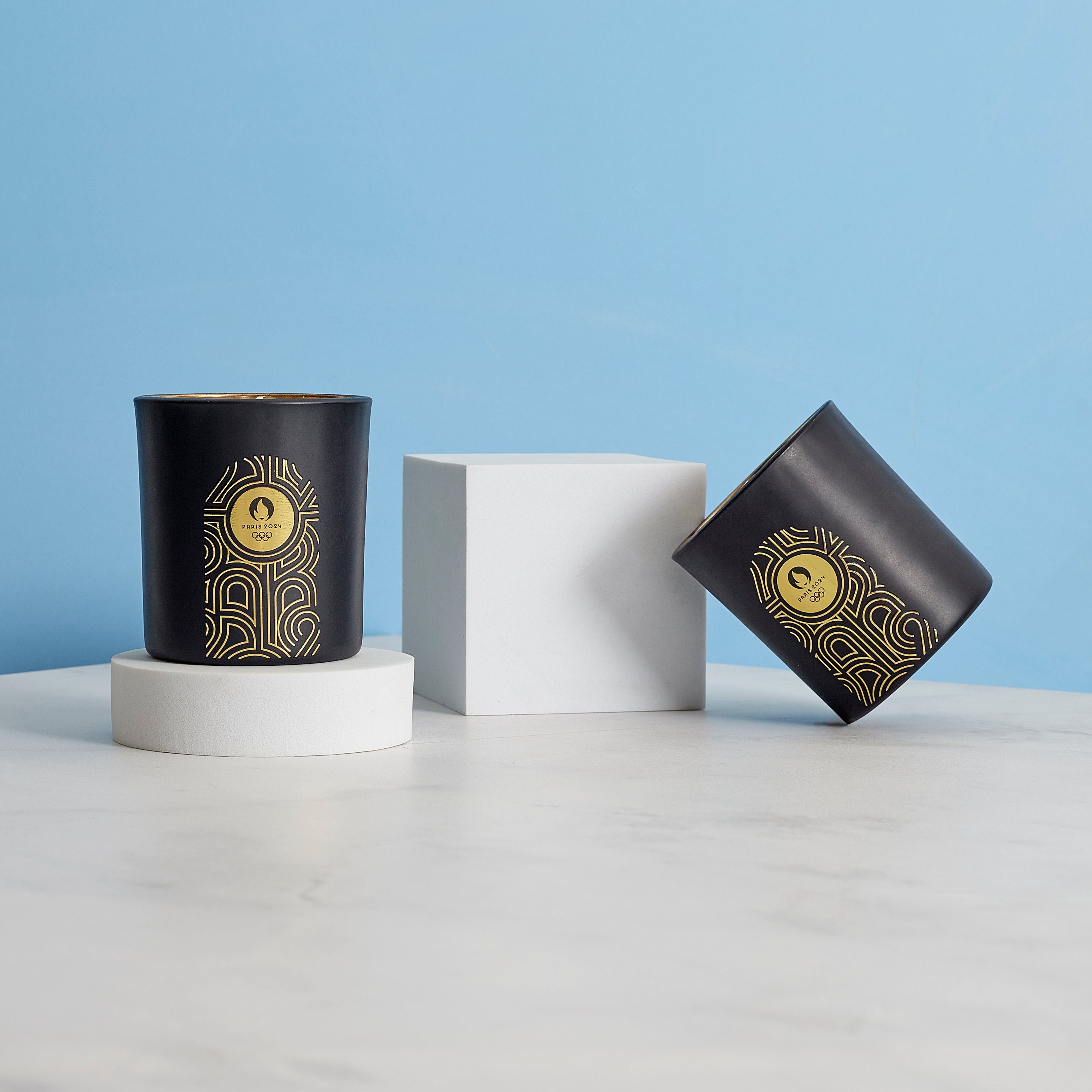 BOUGIE PARFUMEE PARIS 2024X2 COFFRET ART DECO