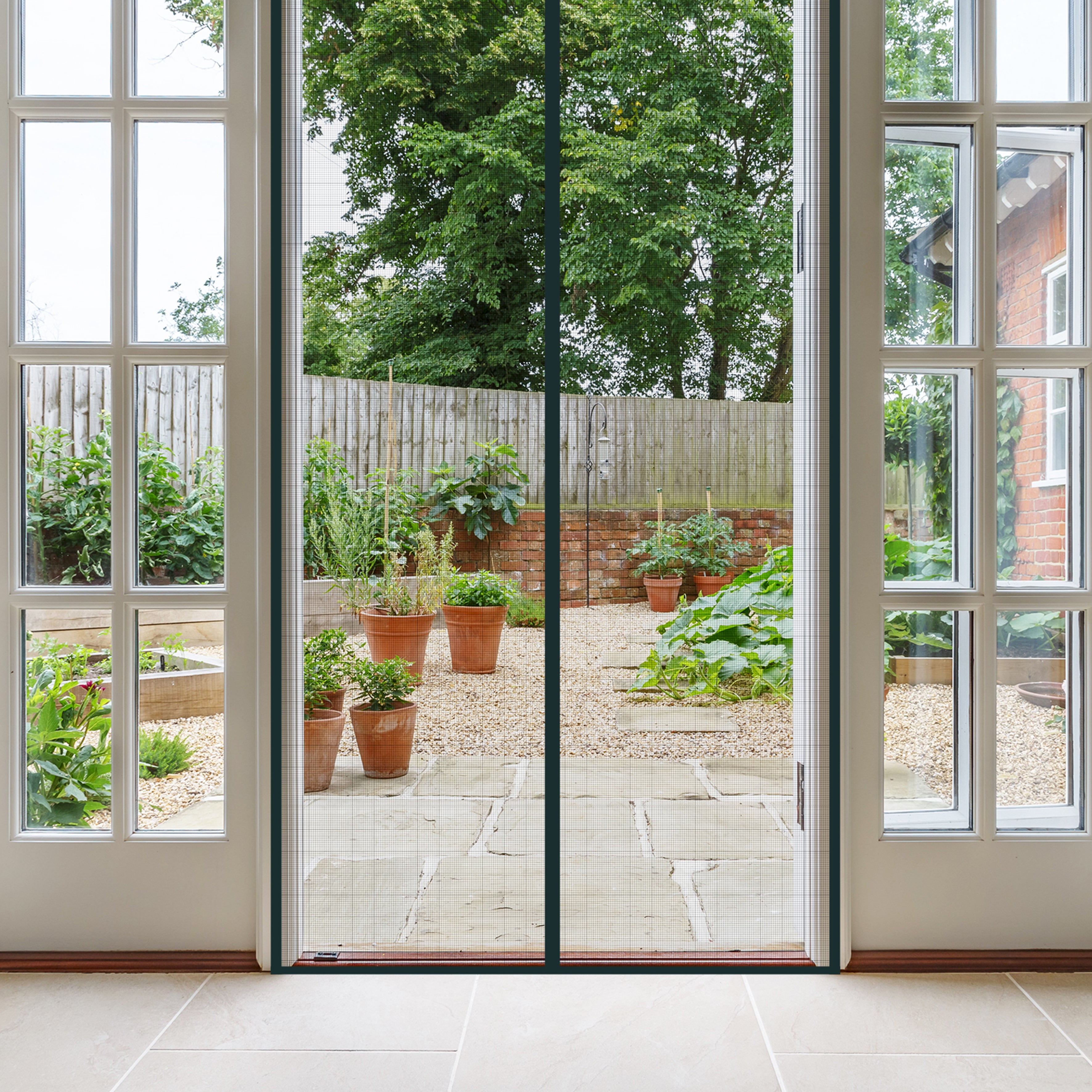MOUSTIQUAIRE MAGNETIQUE POUR PORTE 200X100CM