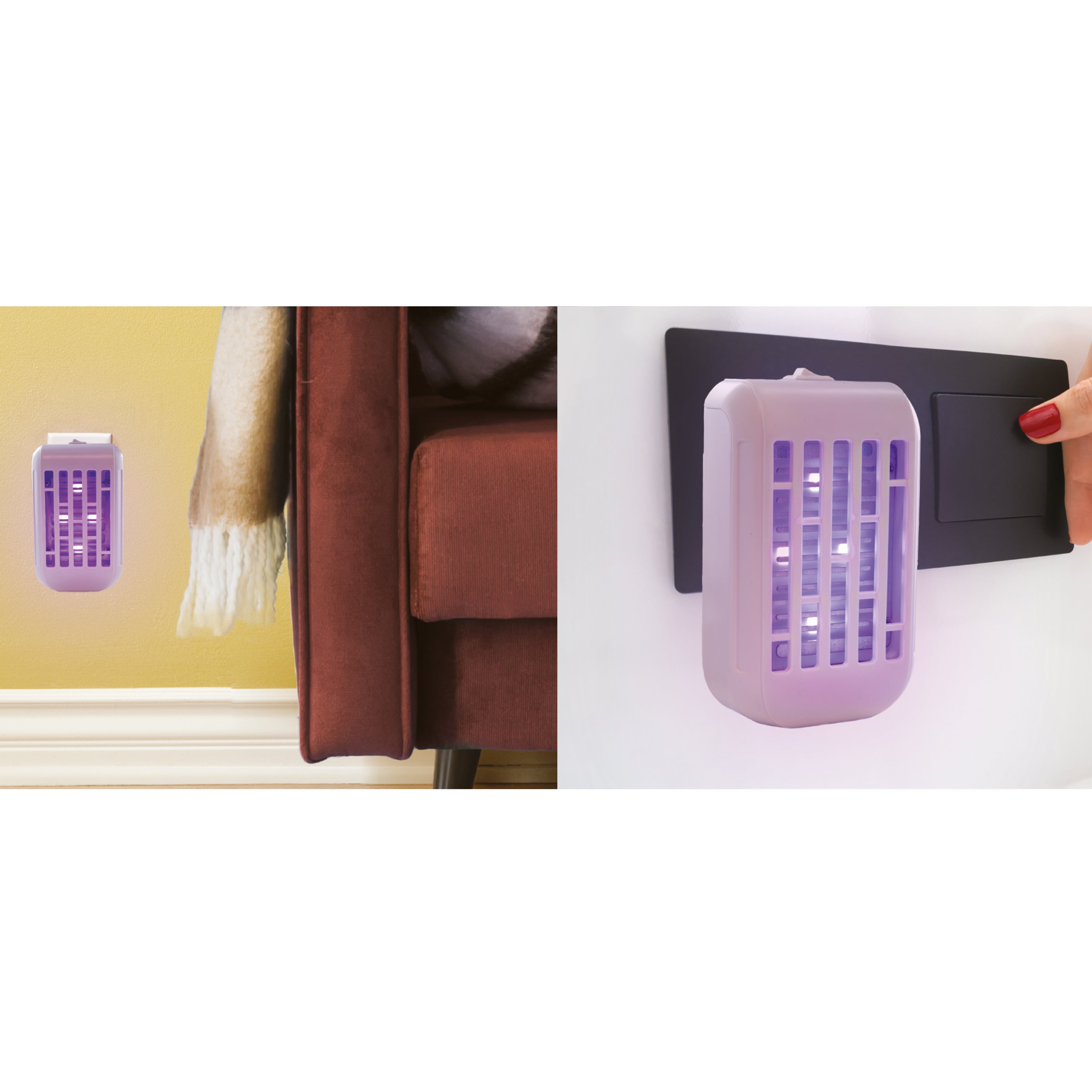 PRISE ANTI INSECTES LAMPE LED