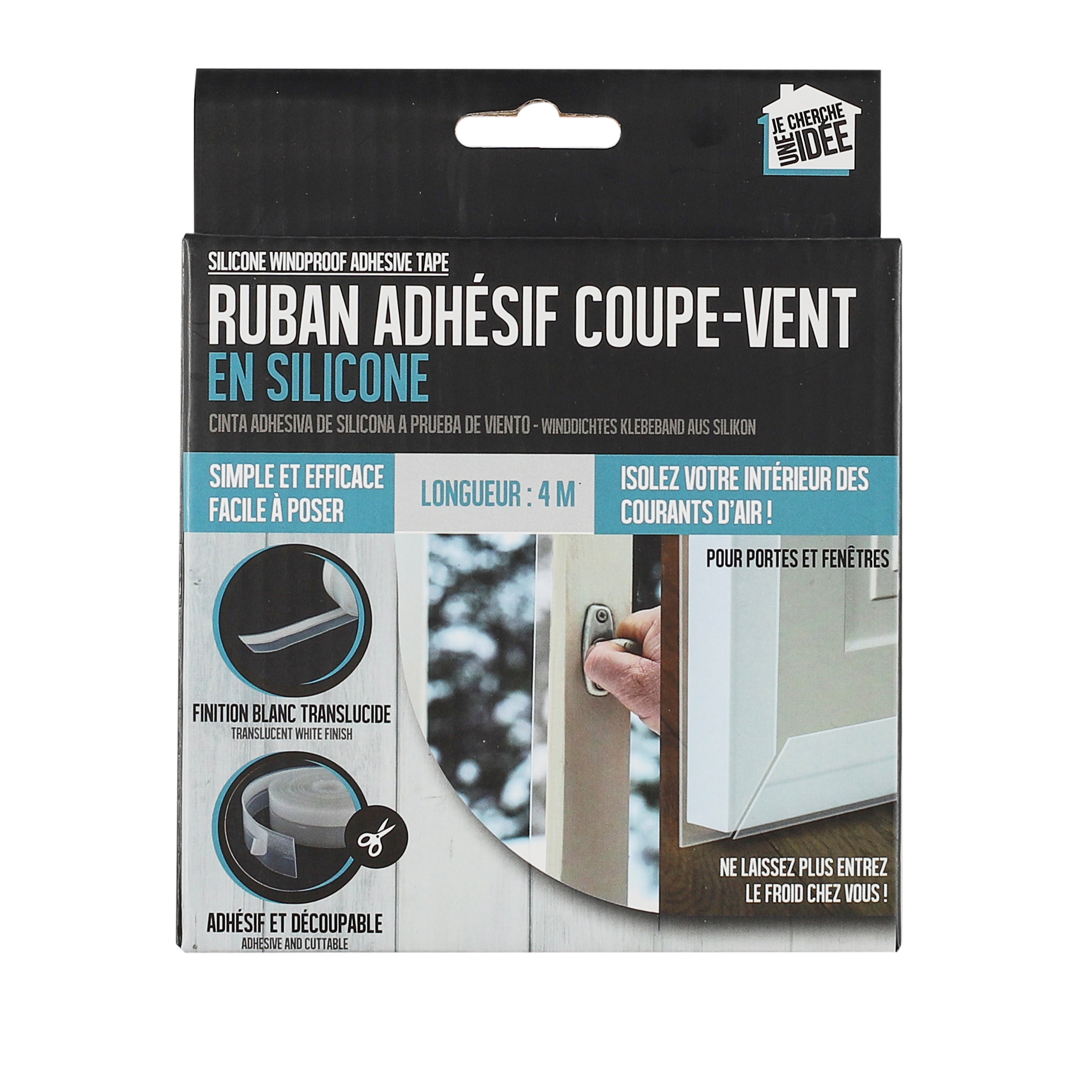 RUBAN ADHESIF COUPE VENT 4M