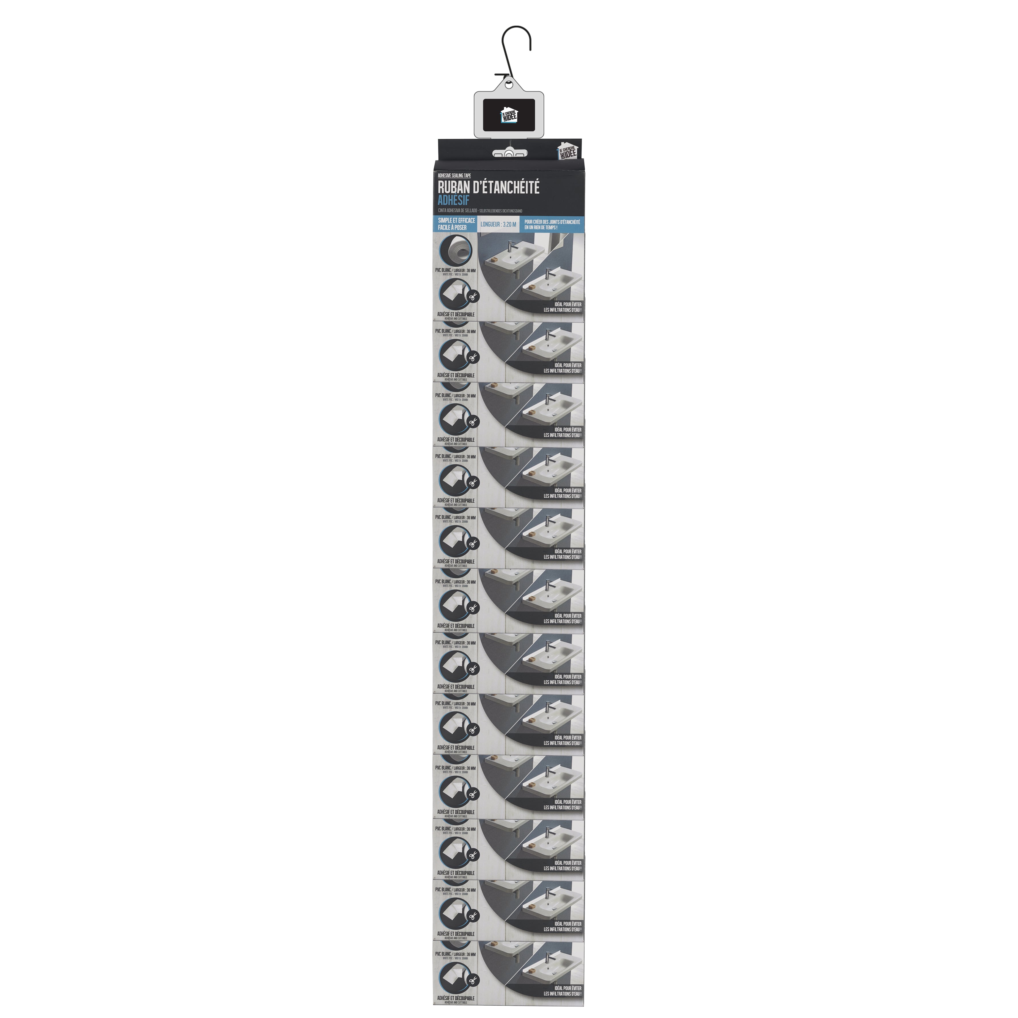 RUBAN D ETANCHEITE AUTO ADHESIF 320CM