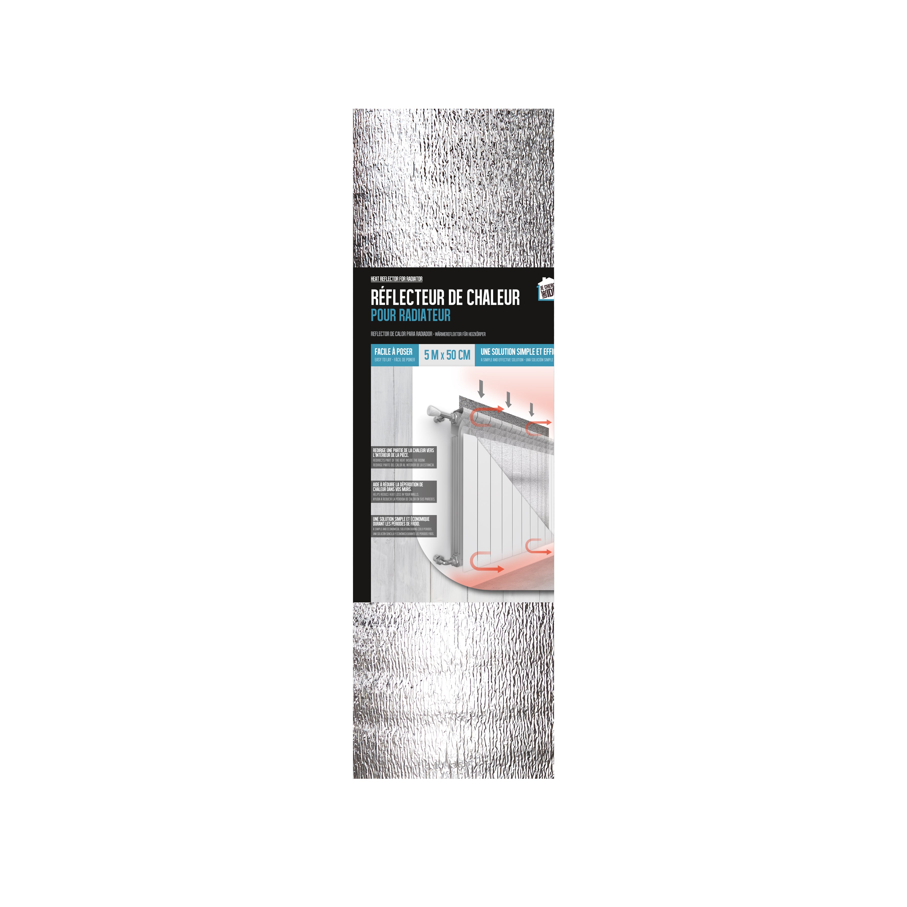 REFLECTEUR DE CHALEUR RADIATEUR 5M