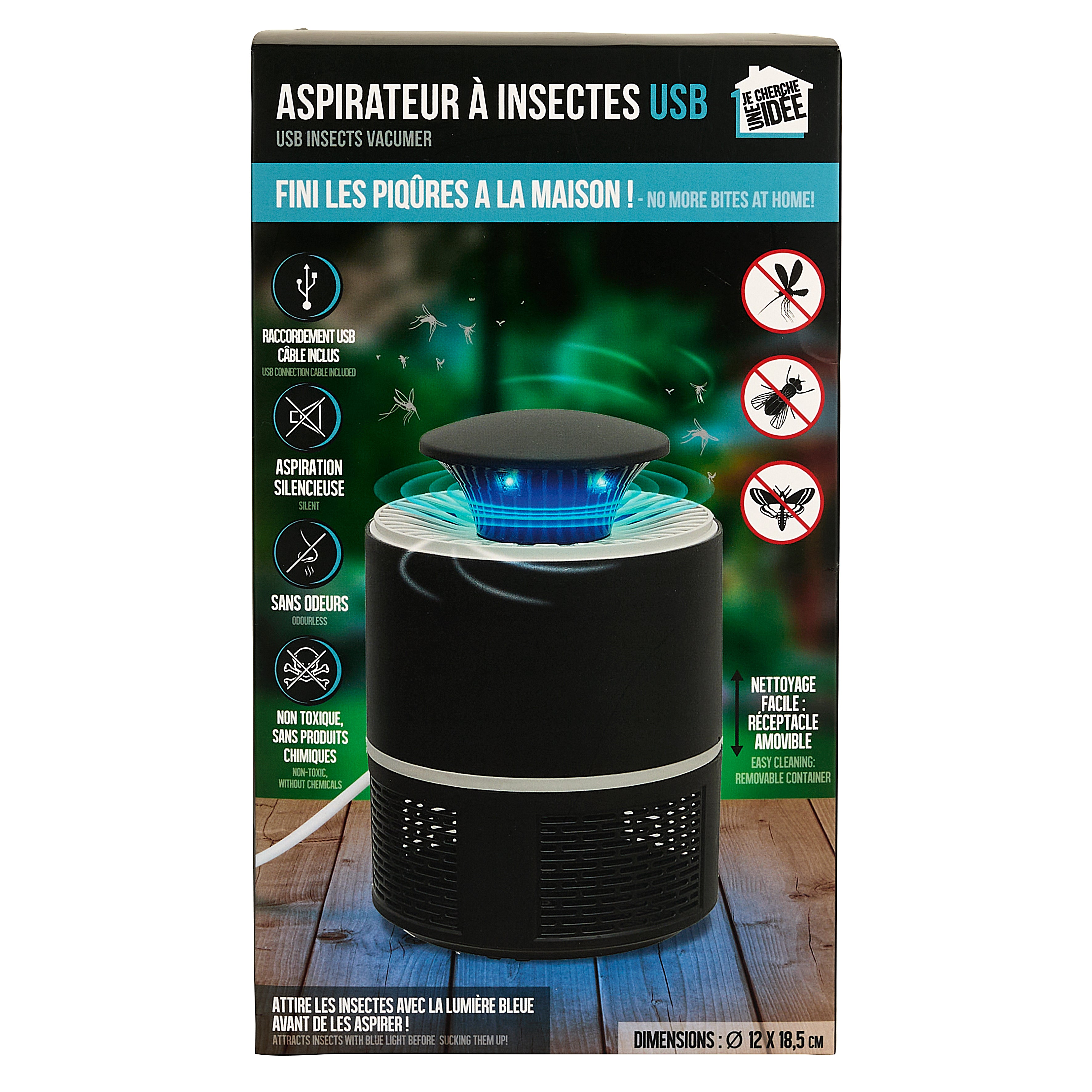 ASPIRATEUR A MOUSTIQUE UV