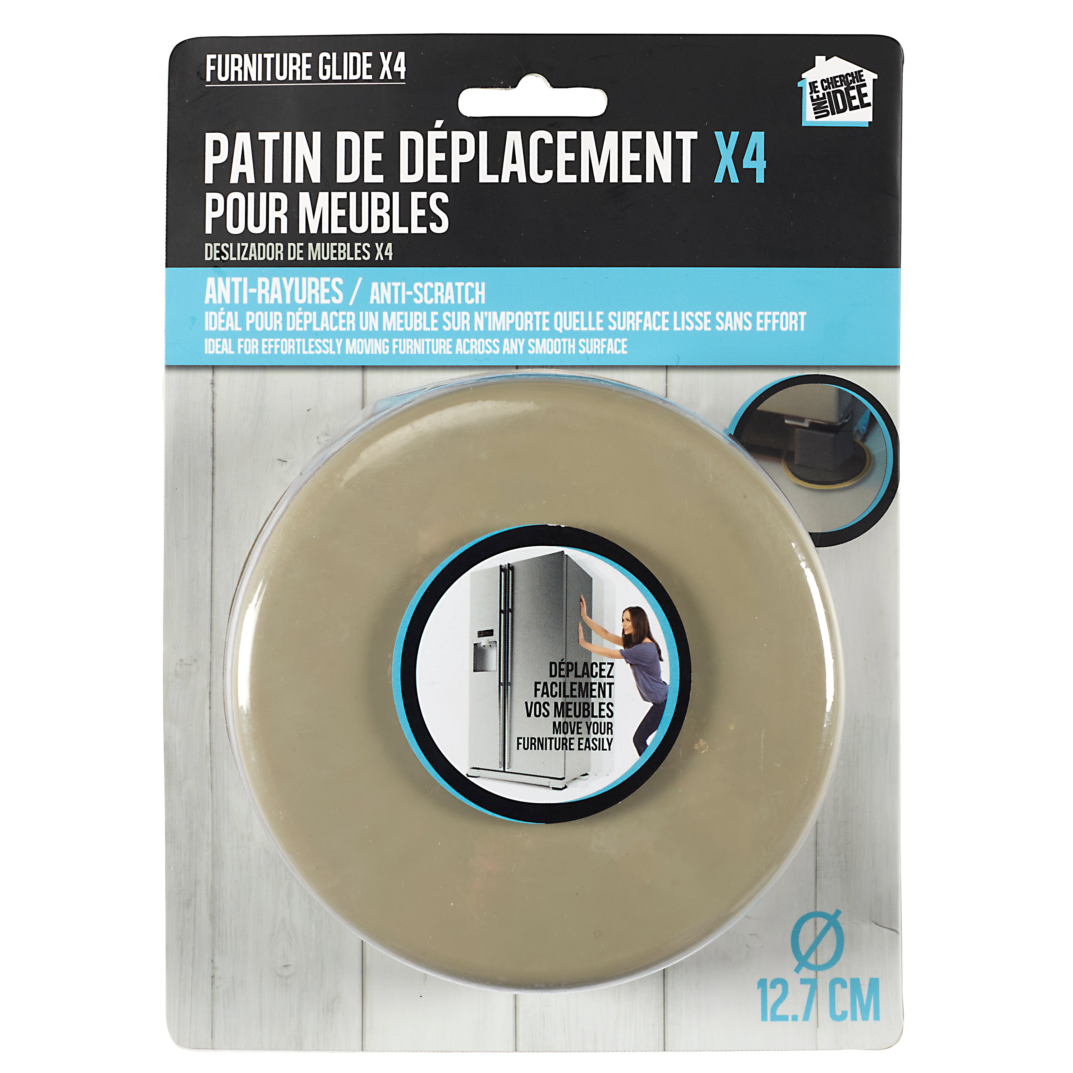 PATIN DE DEPLACEMENT MEUBLE X4